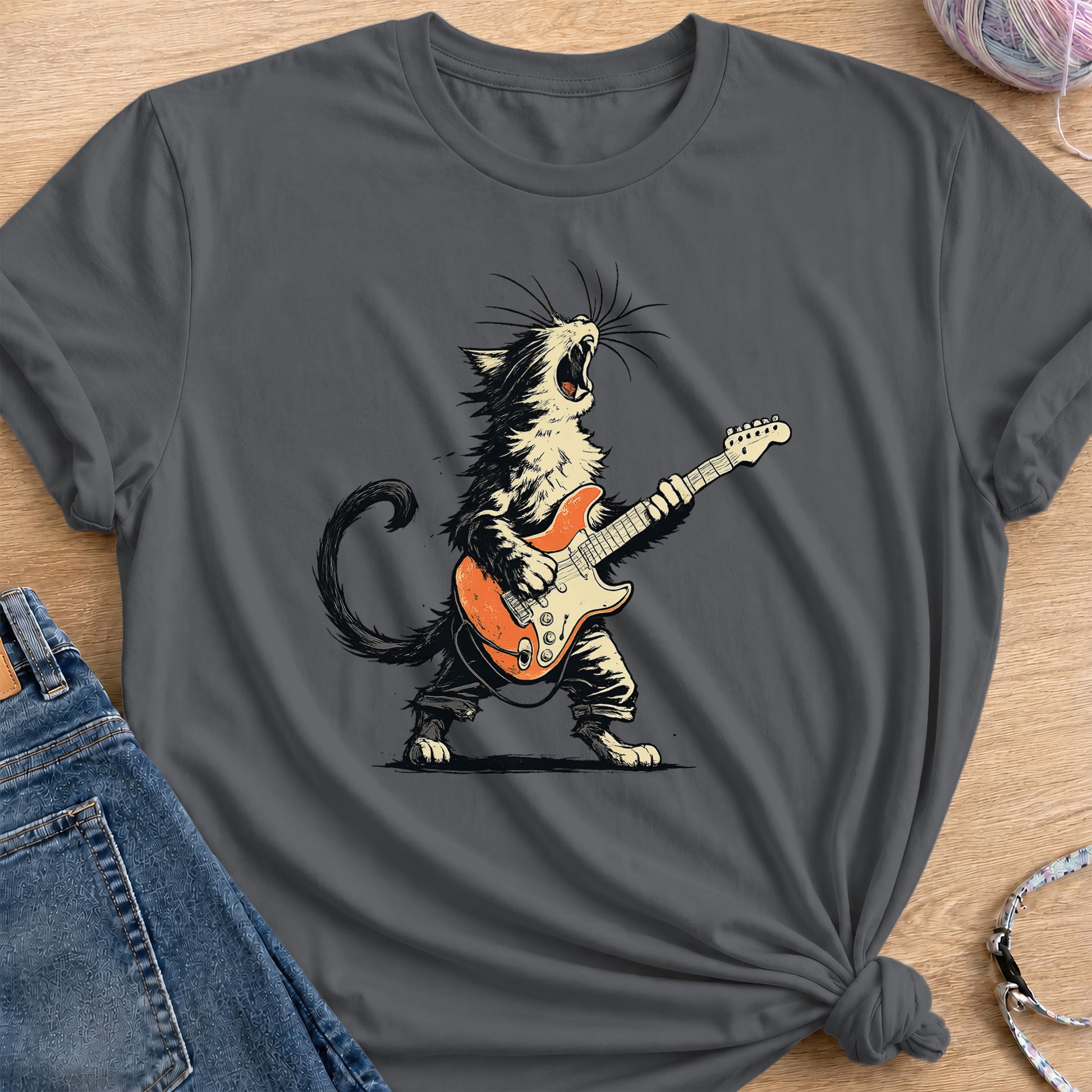 Private Concert T-Shirt — Charcoal