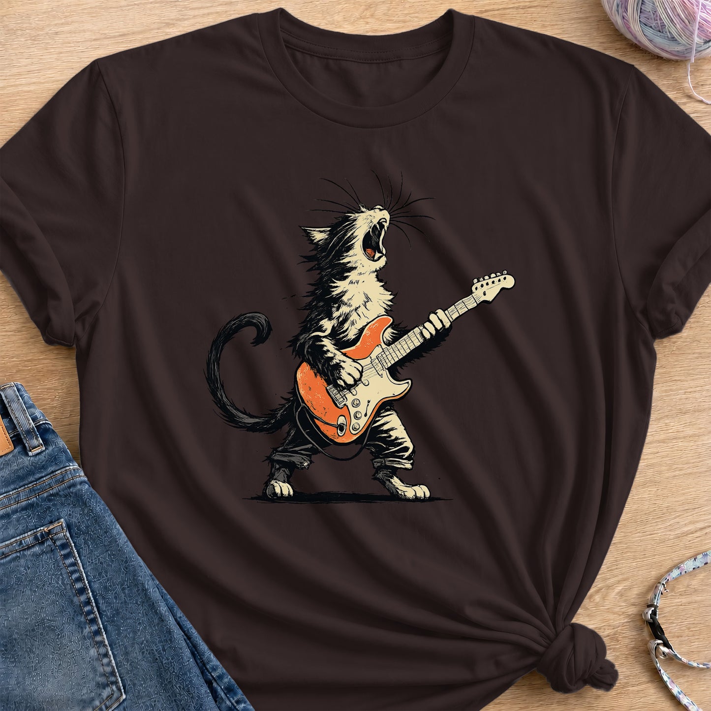 Private Concert T-Shirt — Dark Chocolate