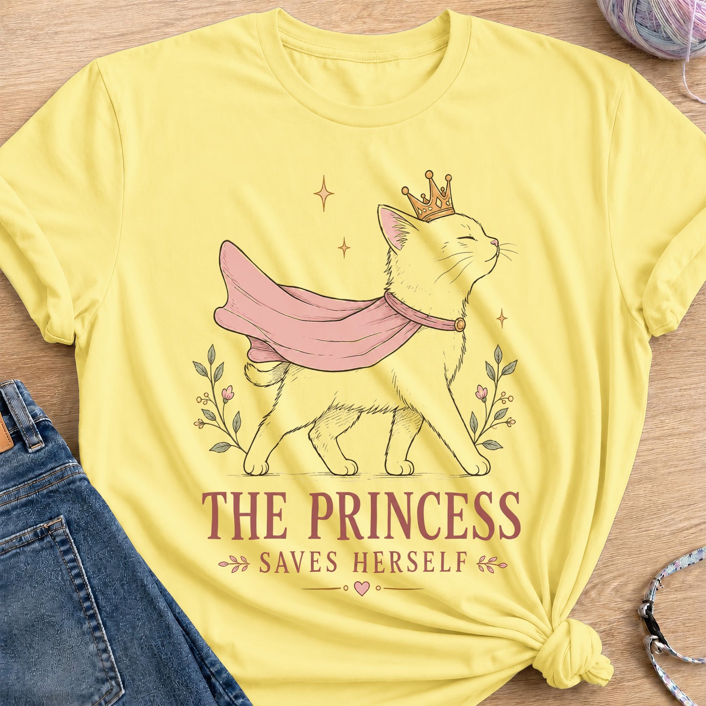 Princess T-Shirt — Cornsilk