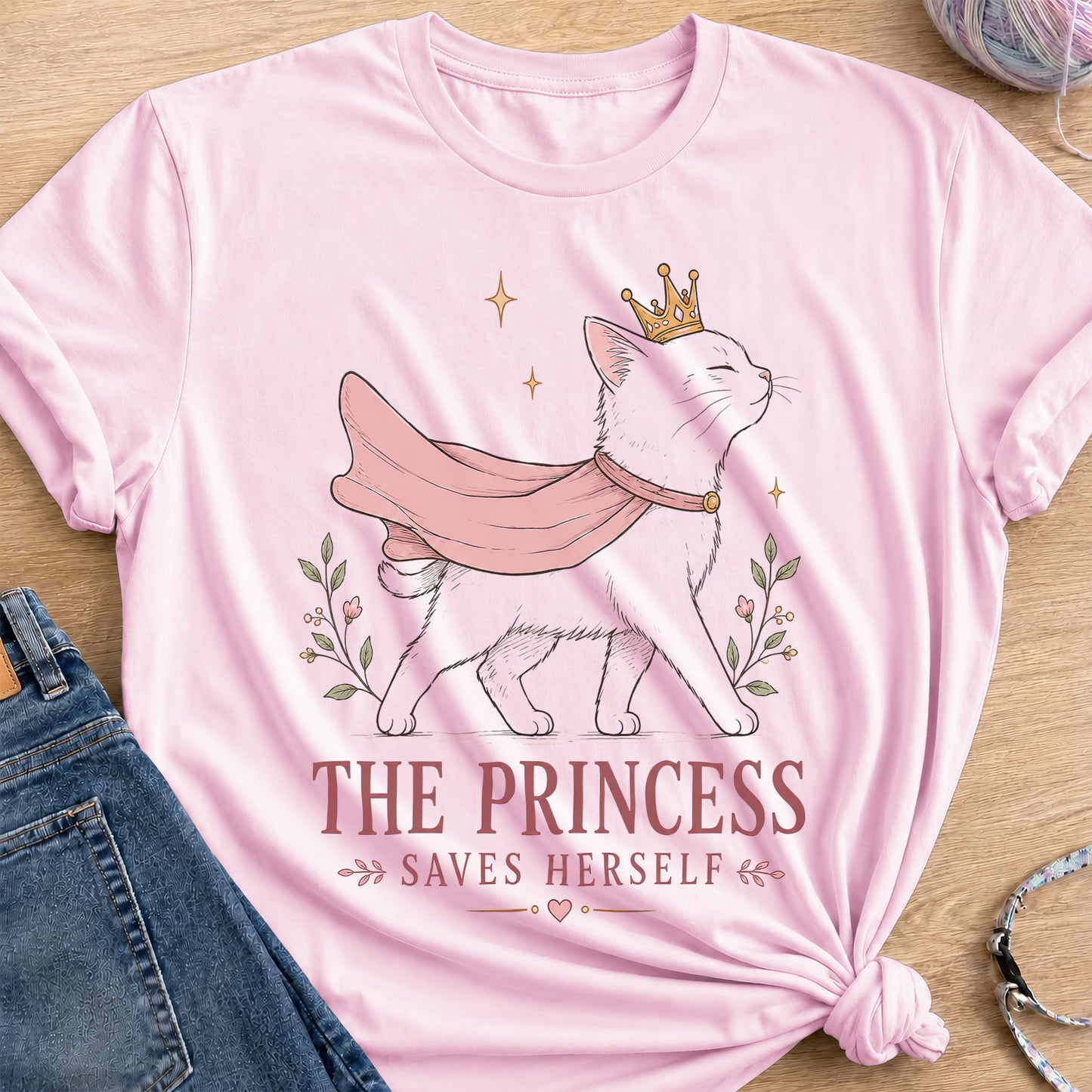 Princess T-Shirt — Light Pink