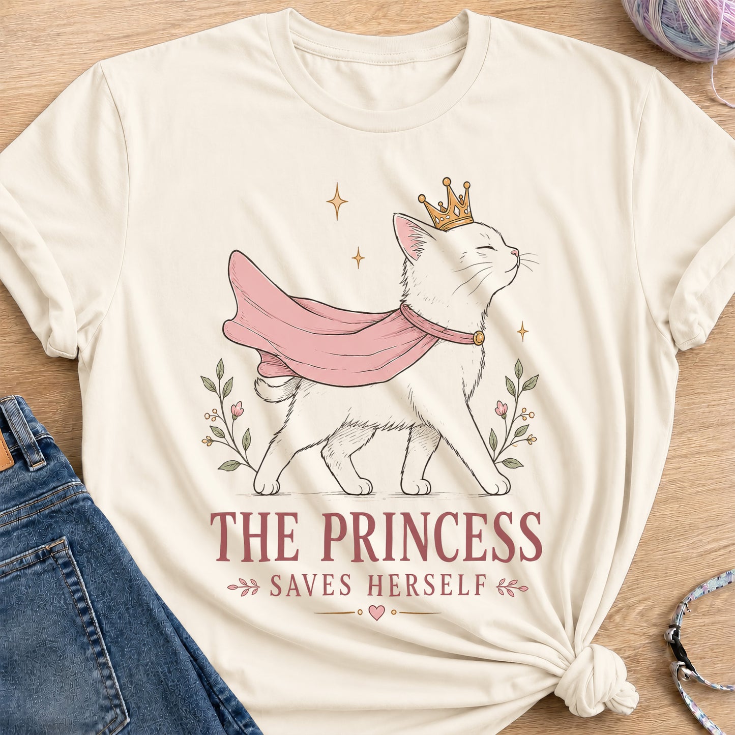 Princess T-Shirt — Natural
