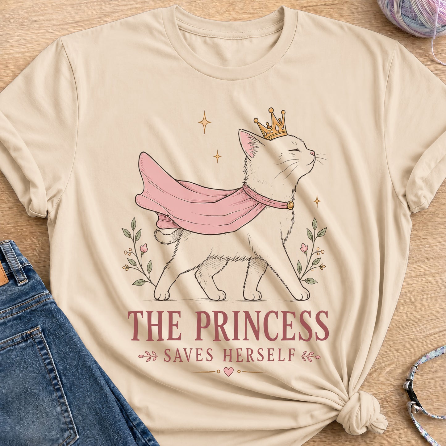 Princess T-Shirt — Sand