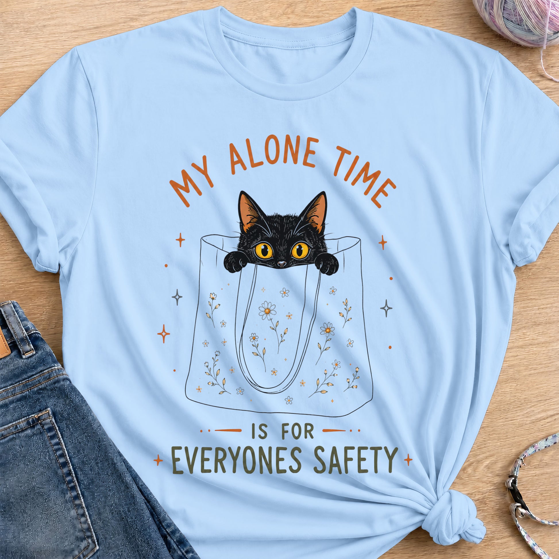 Safety T-Shirt — Light Blue