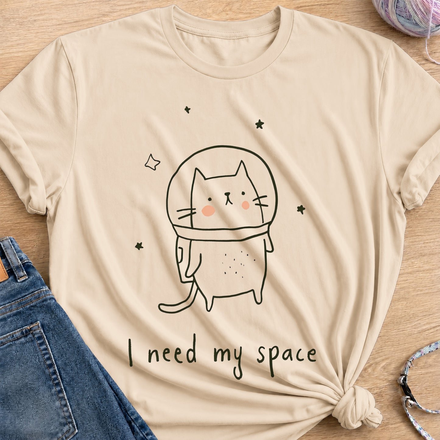 My Space T-Shirt — Sand