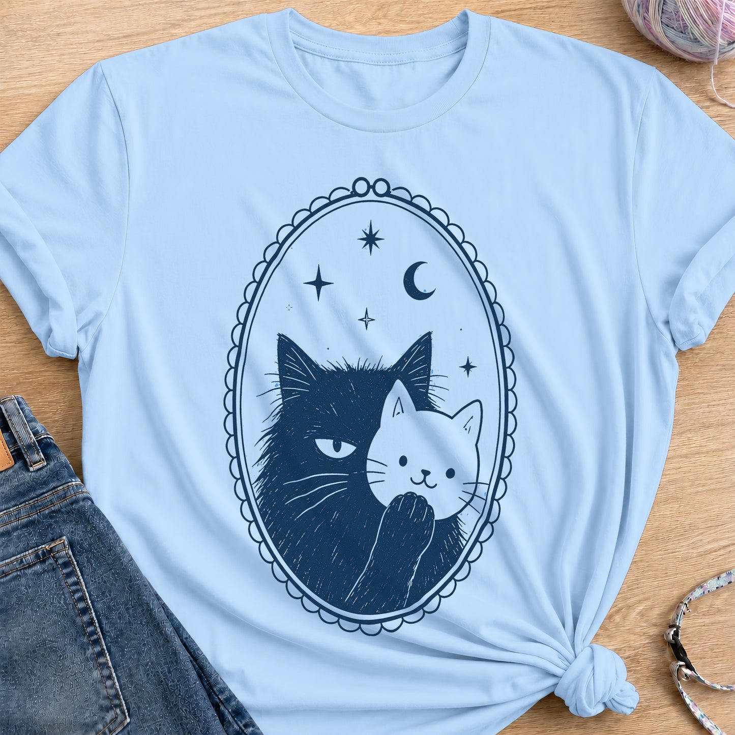 Disguise T-Shirt — Light Blue