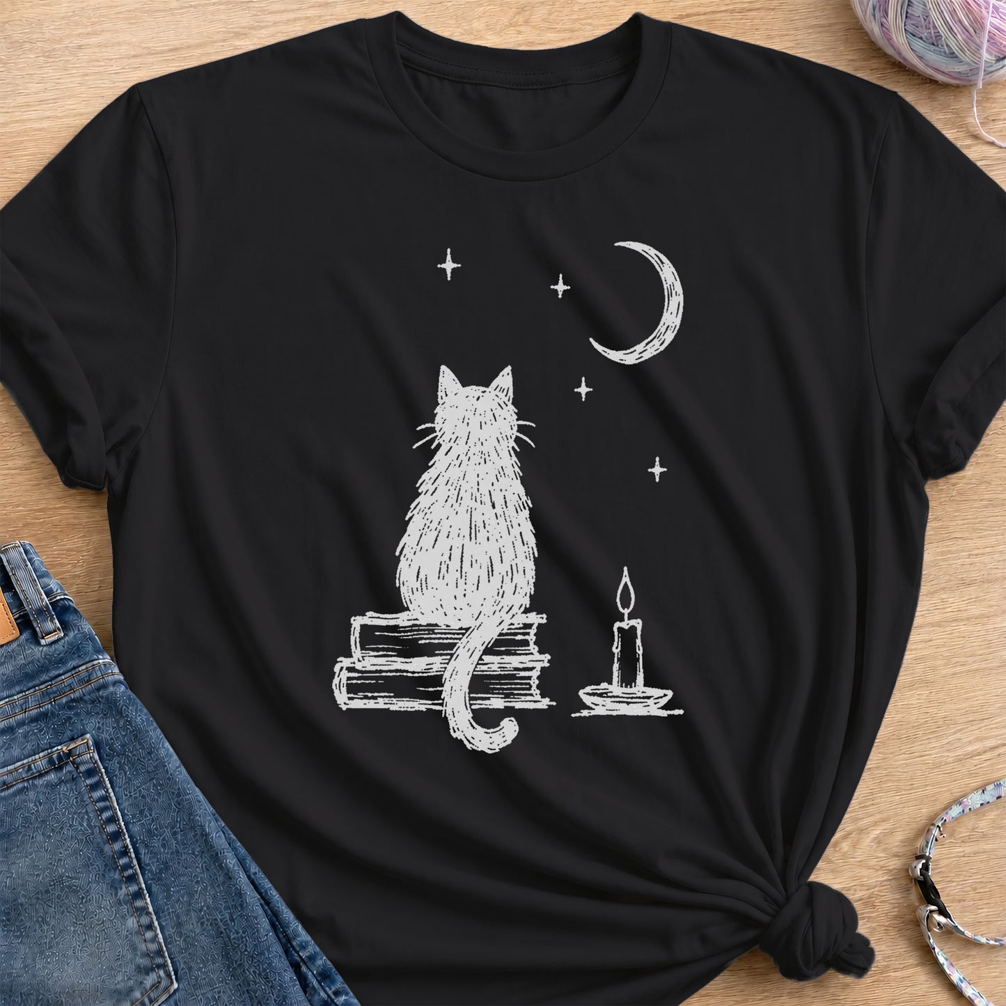Moon Watch T-Shirt — Black