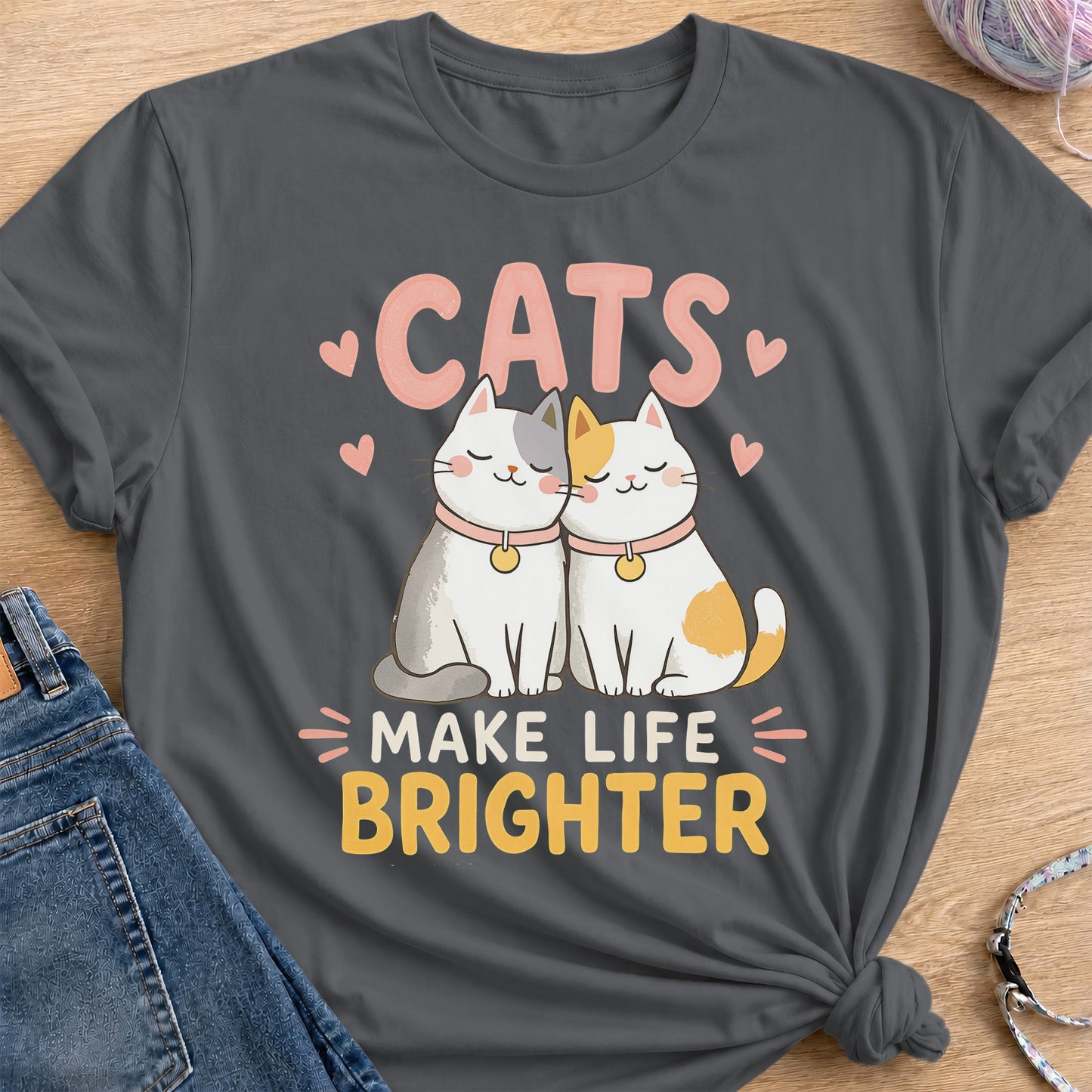 Brighter Life T-Shirt — Charcoal