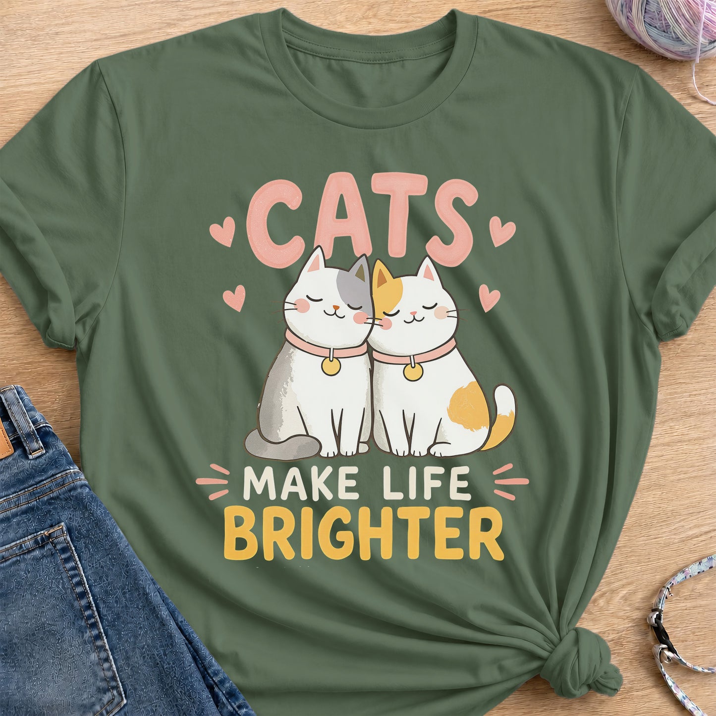 Brighter Life T-Shirt — Military Green