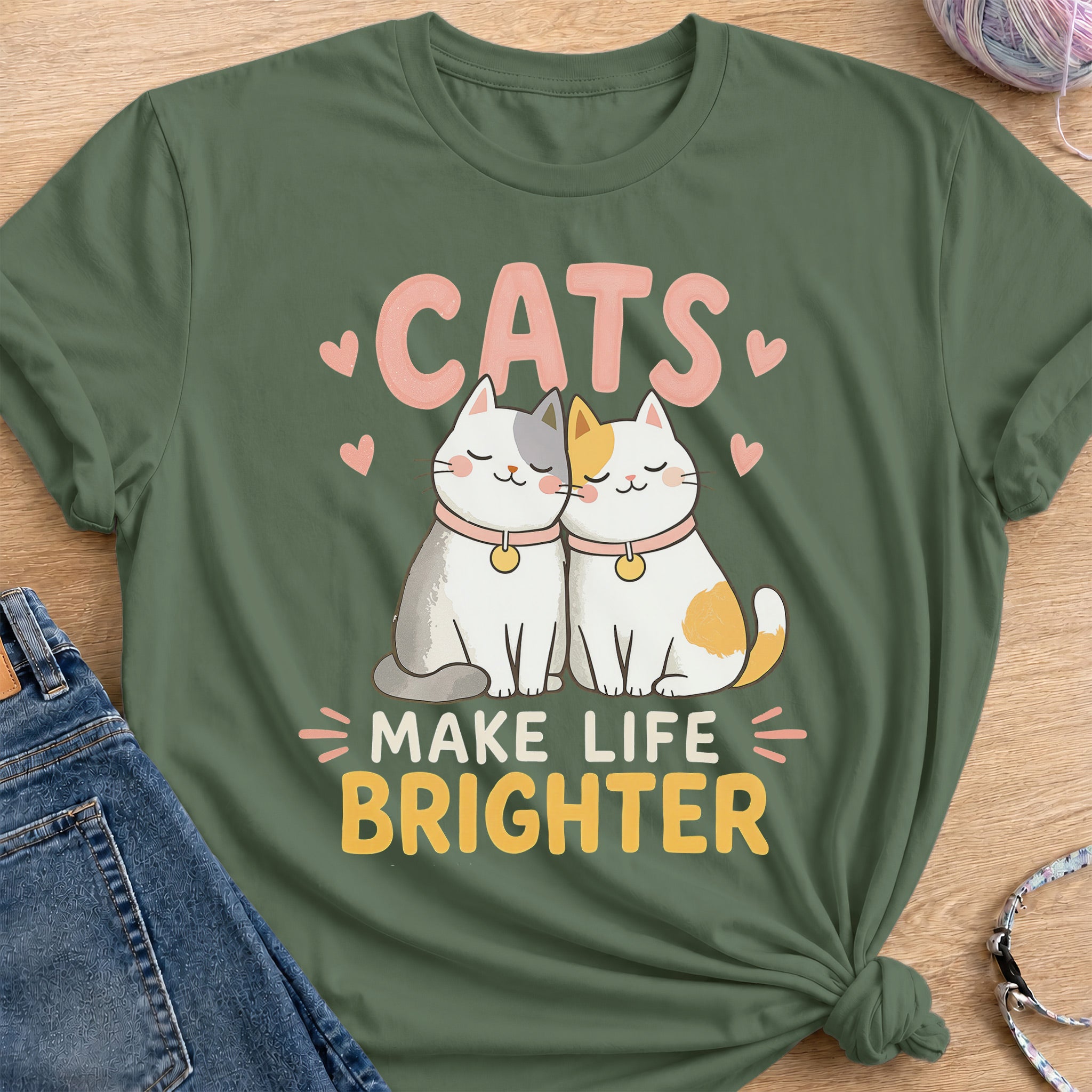 Brighter Life T-Shirt — Military Green