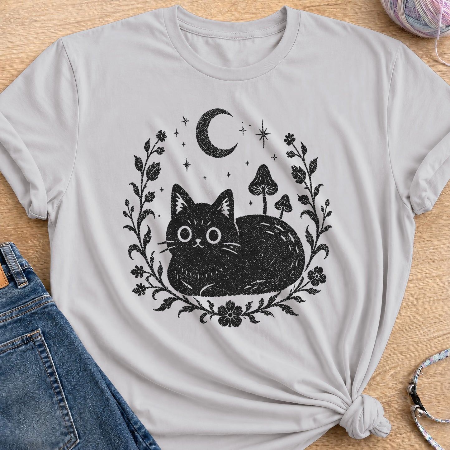 Mystic Loaf T-Shirt — Ice Grey