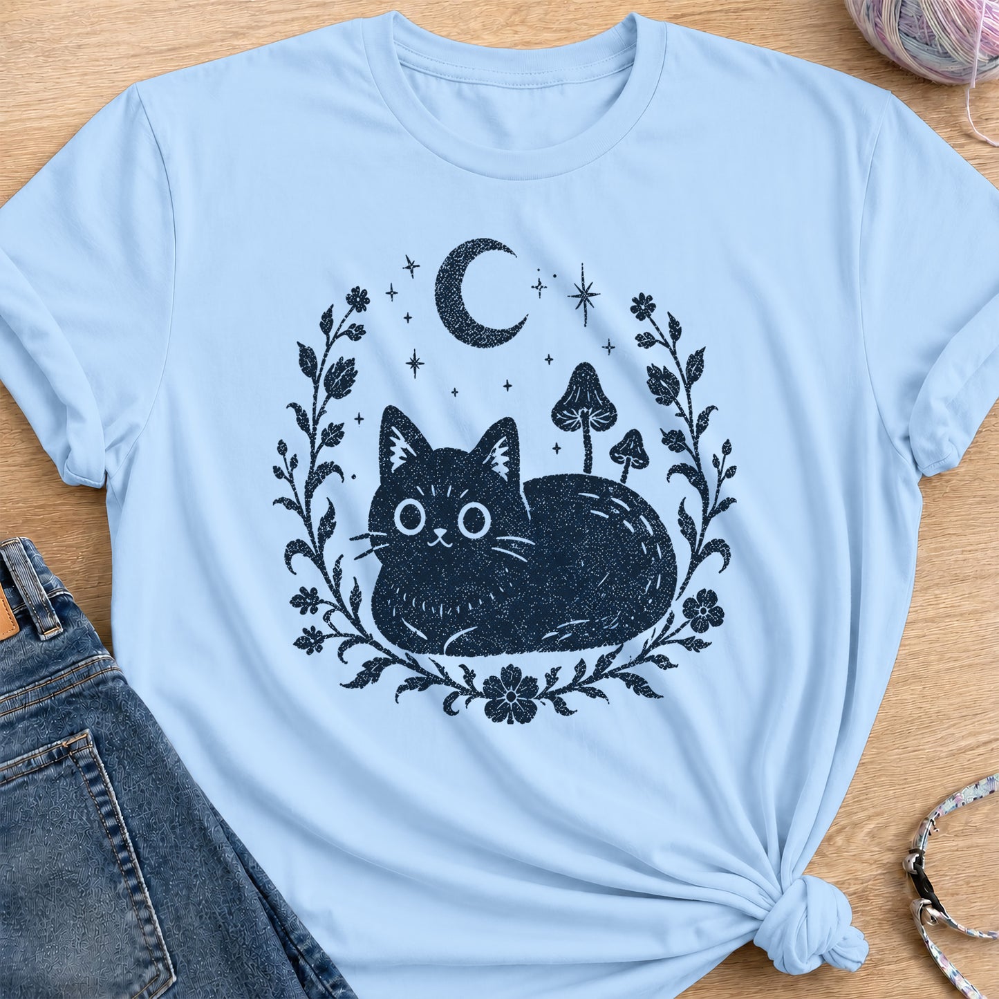 Mystic Loaf T-Shirt — Light Blue