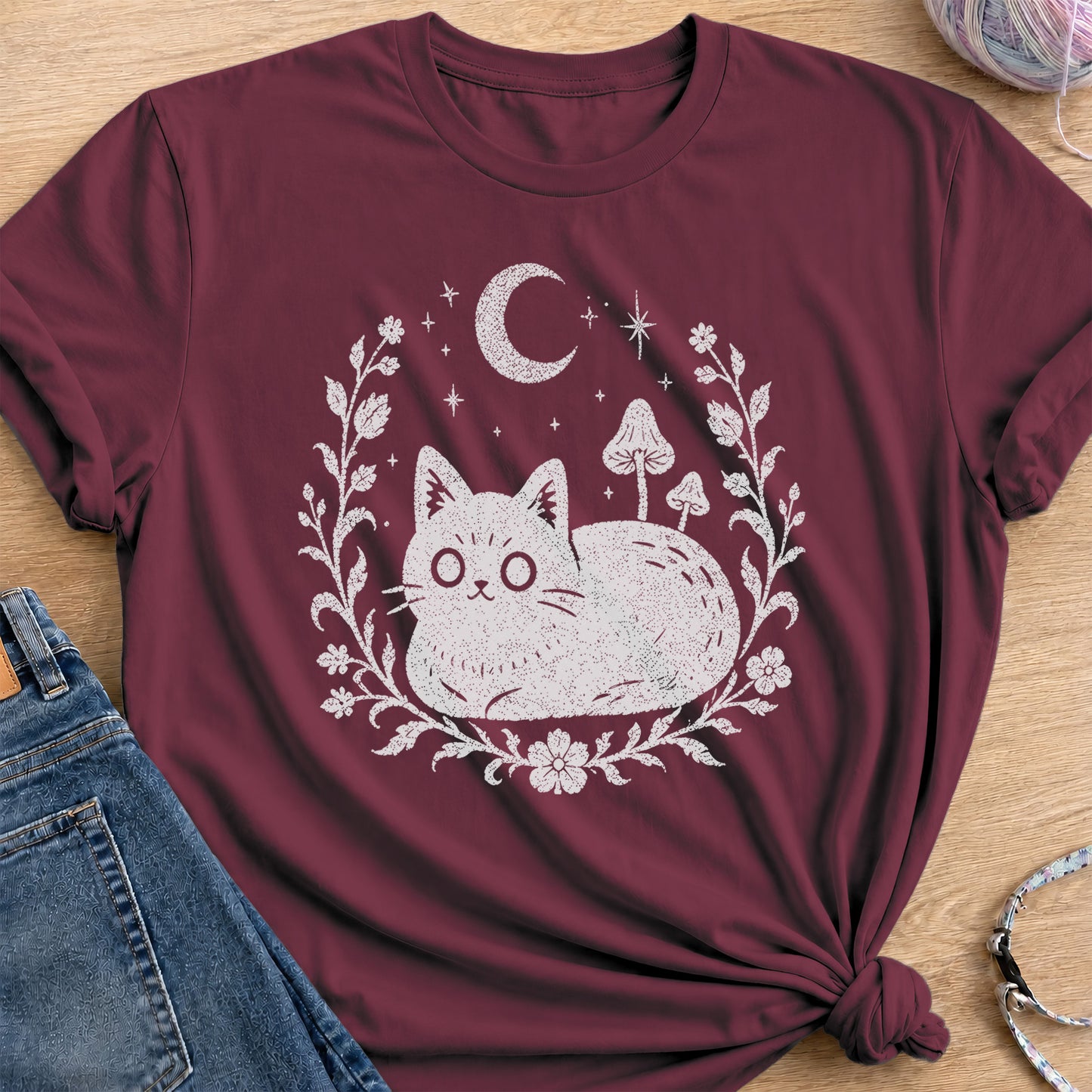 Mystic Loaf T-Shirt — Maroon