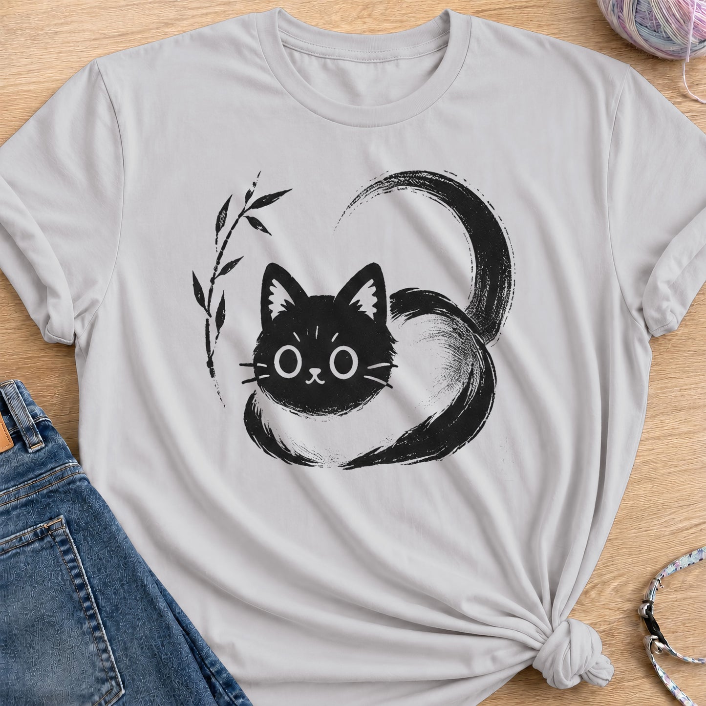 Brush Loaf T-Shirt — Ice Grey