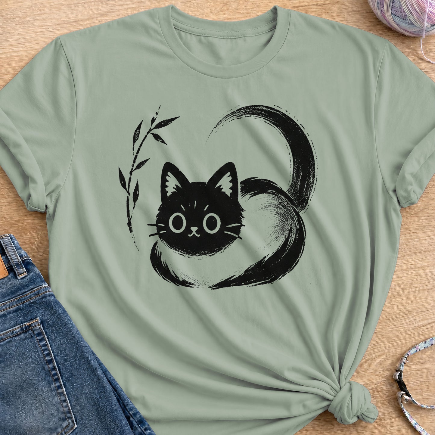 Brush Loaf T-Shirt — Sage