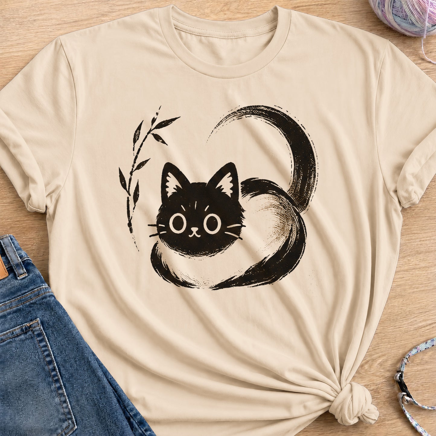 Brush Loaf T-Shirt — Sand