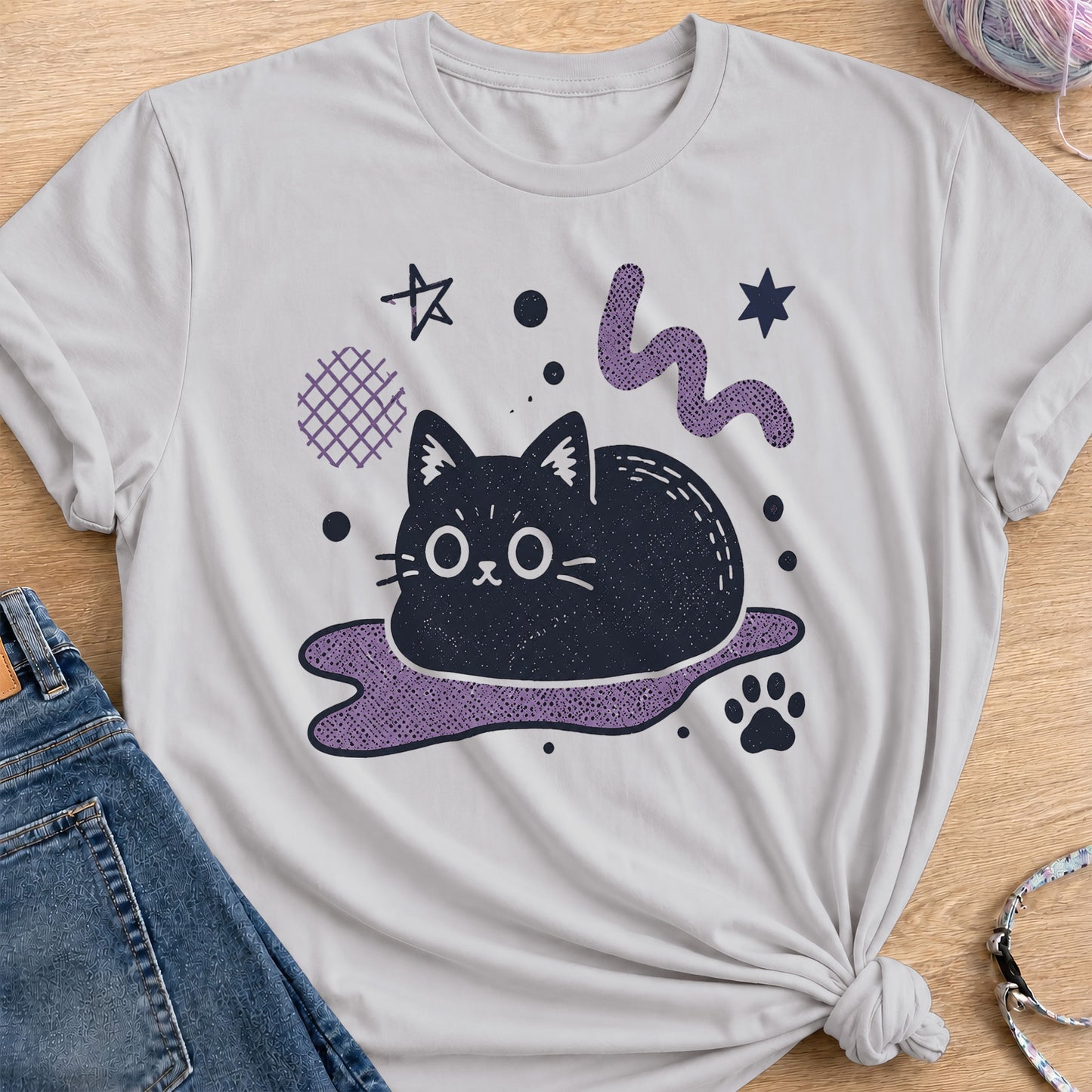 Cozy Loaf T-Shirt — Ice Grey
