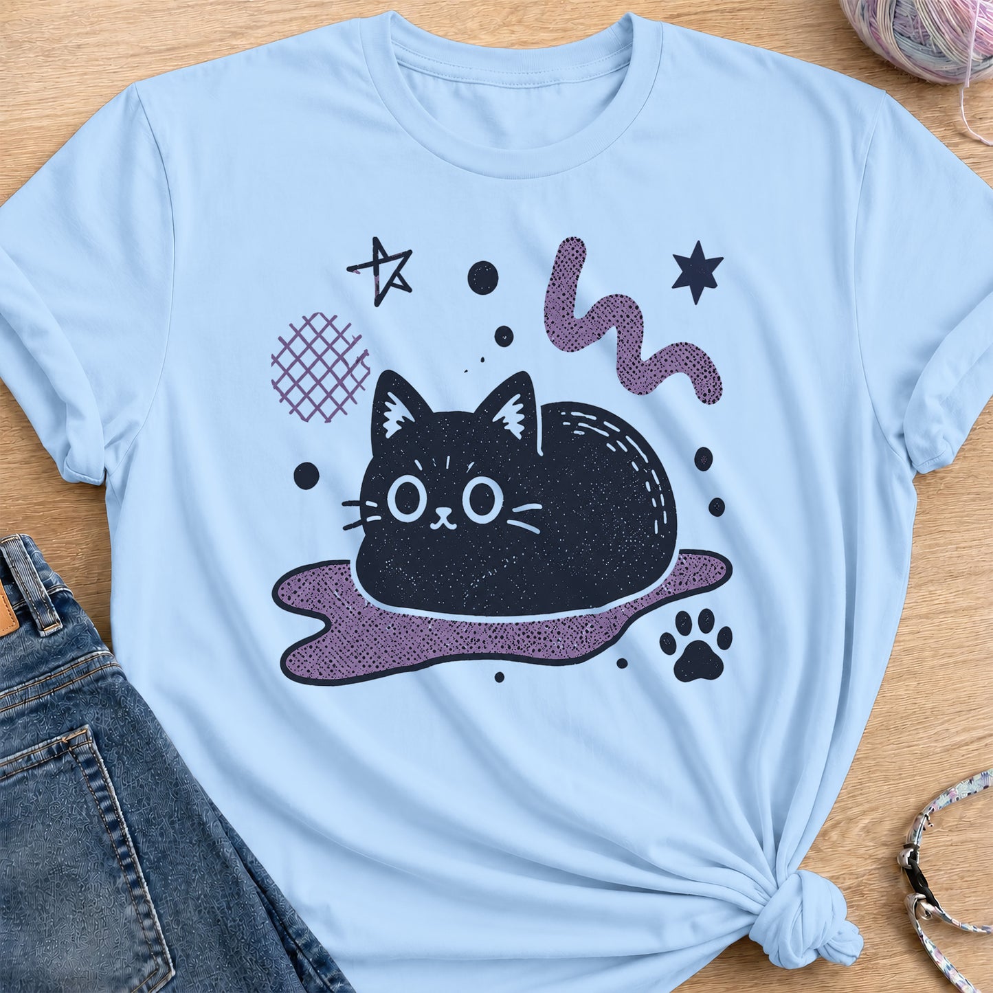 Cozy Loaf T-Shirt — Light Blue