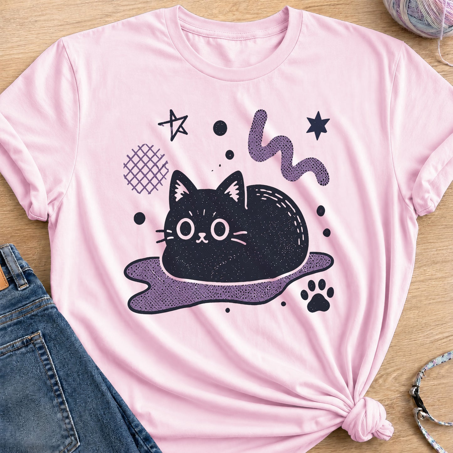 Cozy Loaf T-Shirt — Light Pink
