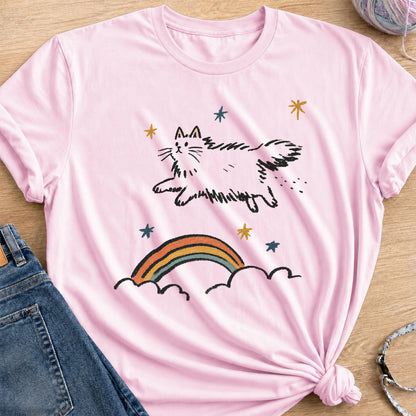 Cloud Nine T-Shirt — Light Pink