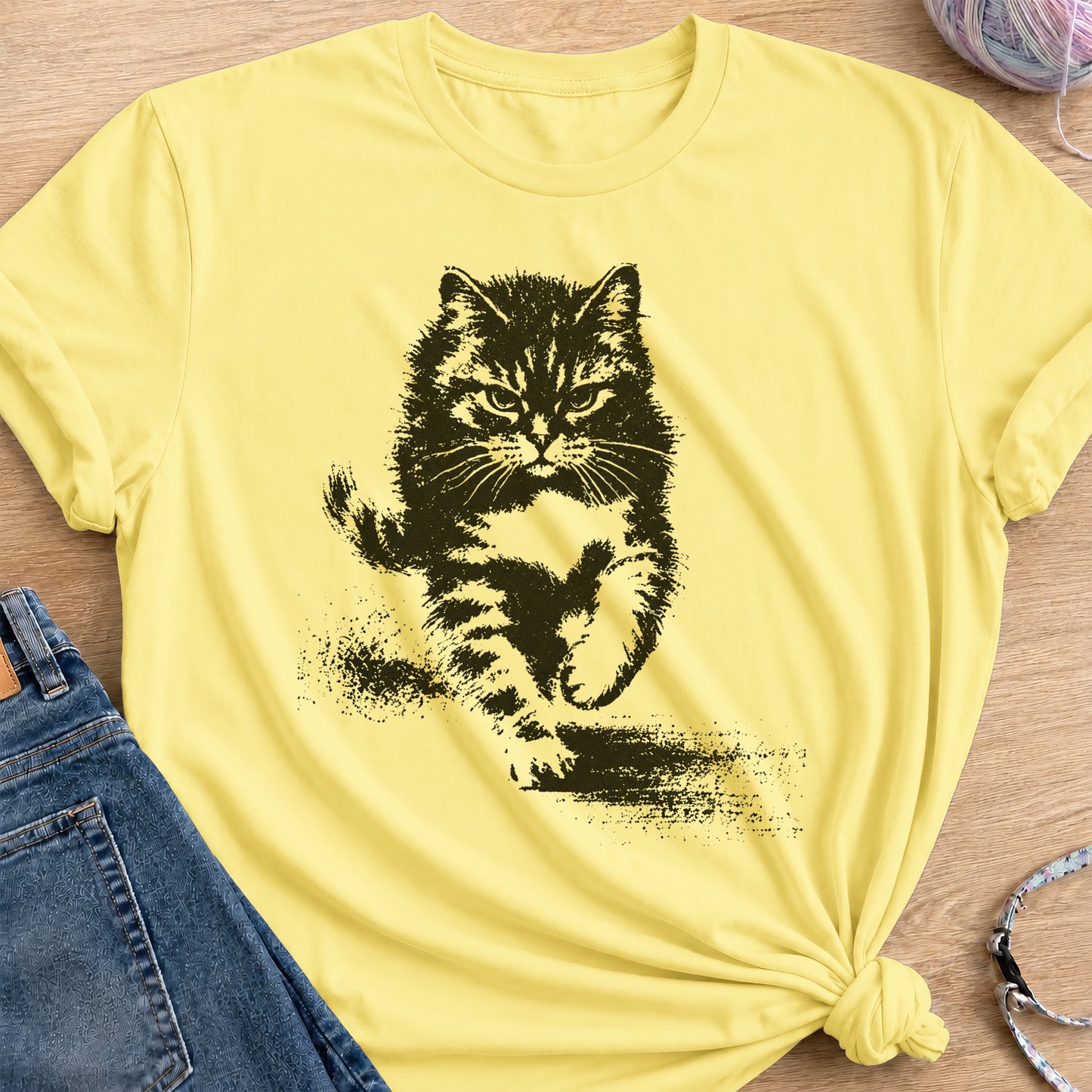 Fearless Approach T-Shirt — Cornsilk