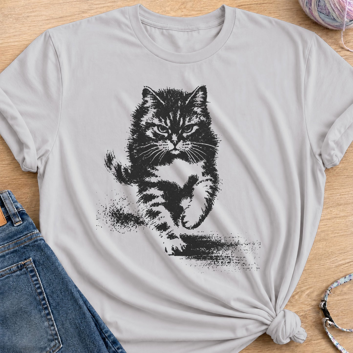 Fearless Approach T-Shirt — Ice Grey