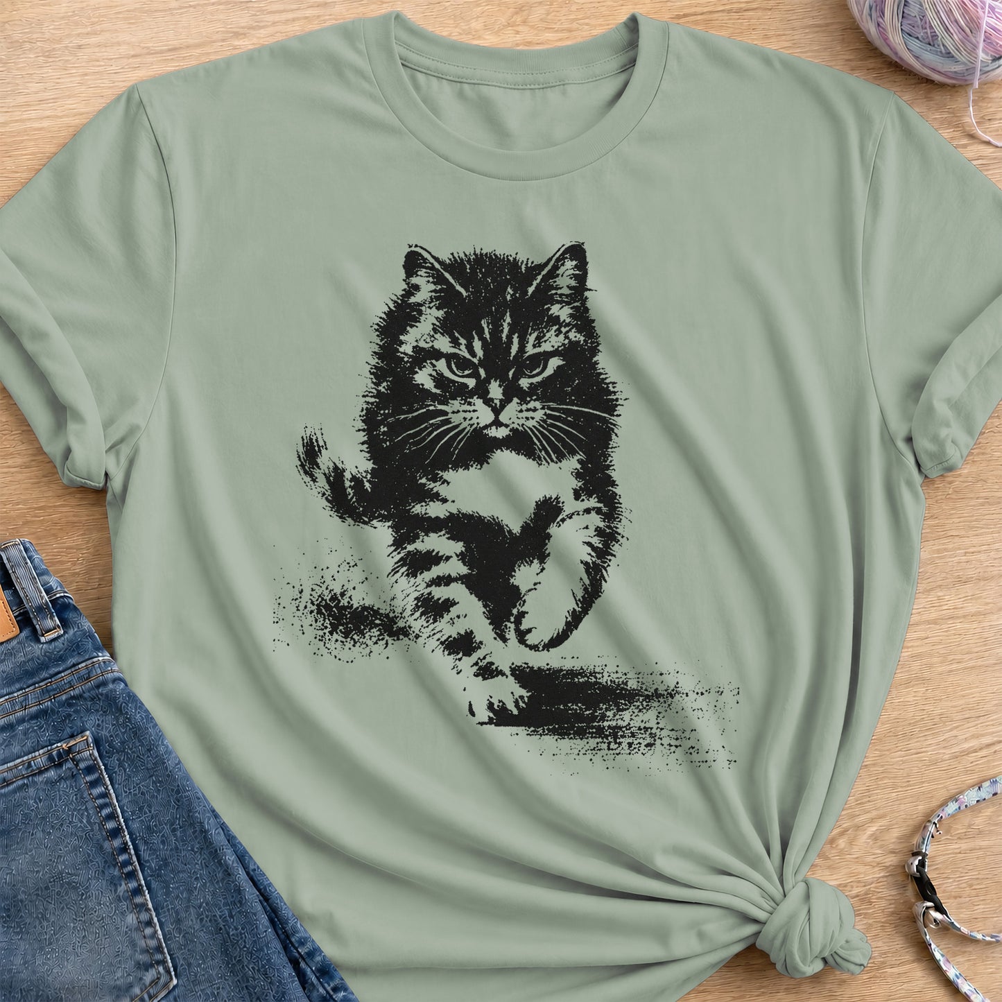 Fearless Approach T-Shirt — Sage