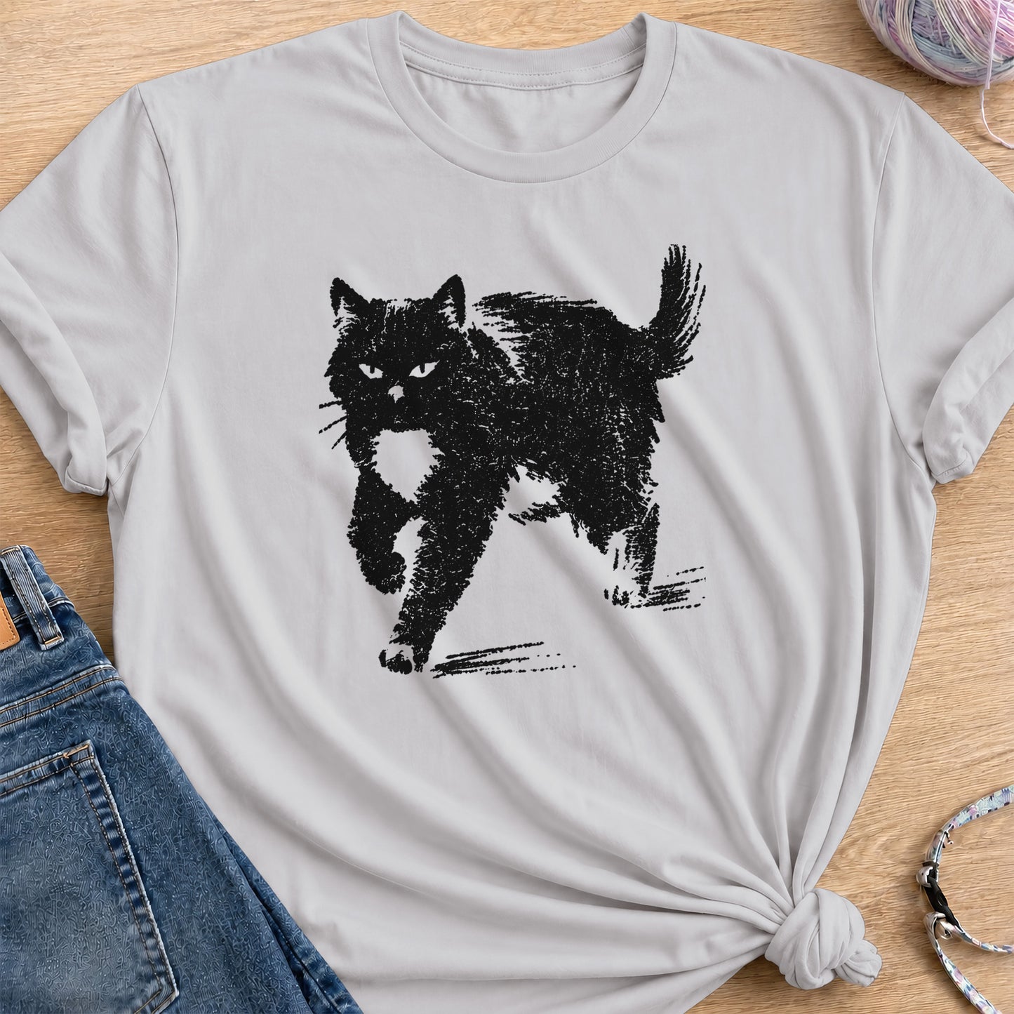 On the Move T-Shirt — Ice Grey