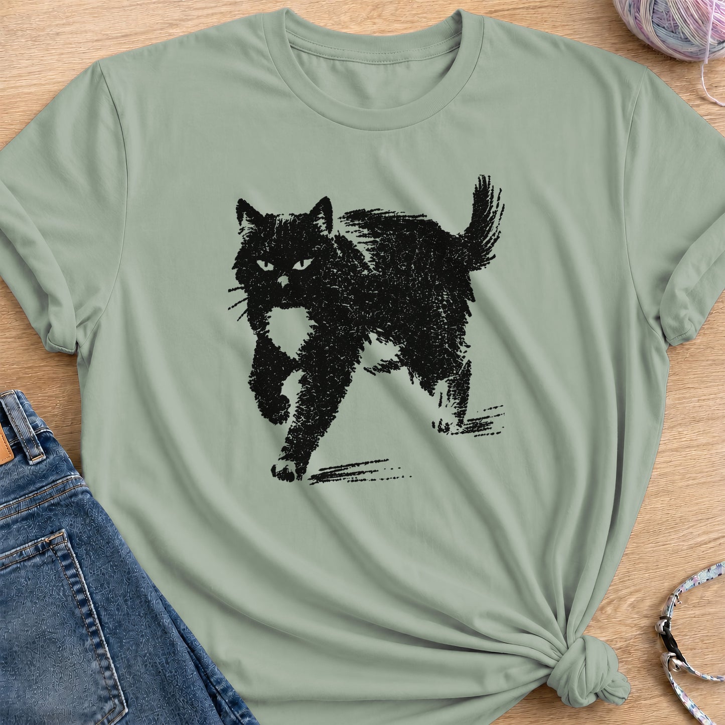 On the Move T-Shirt — Sage