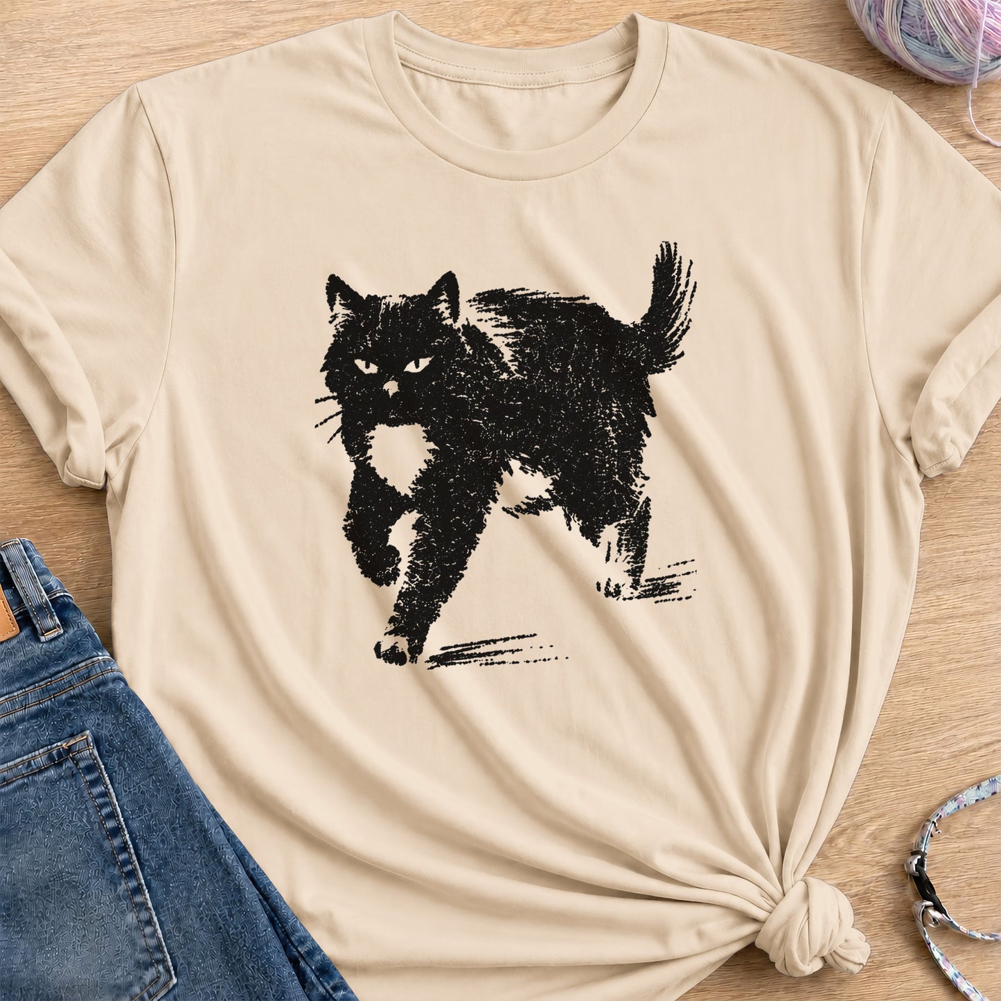 On the Move T-Shirt — Sand