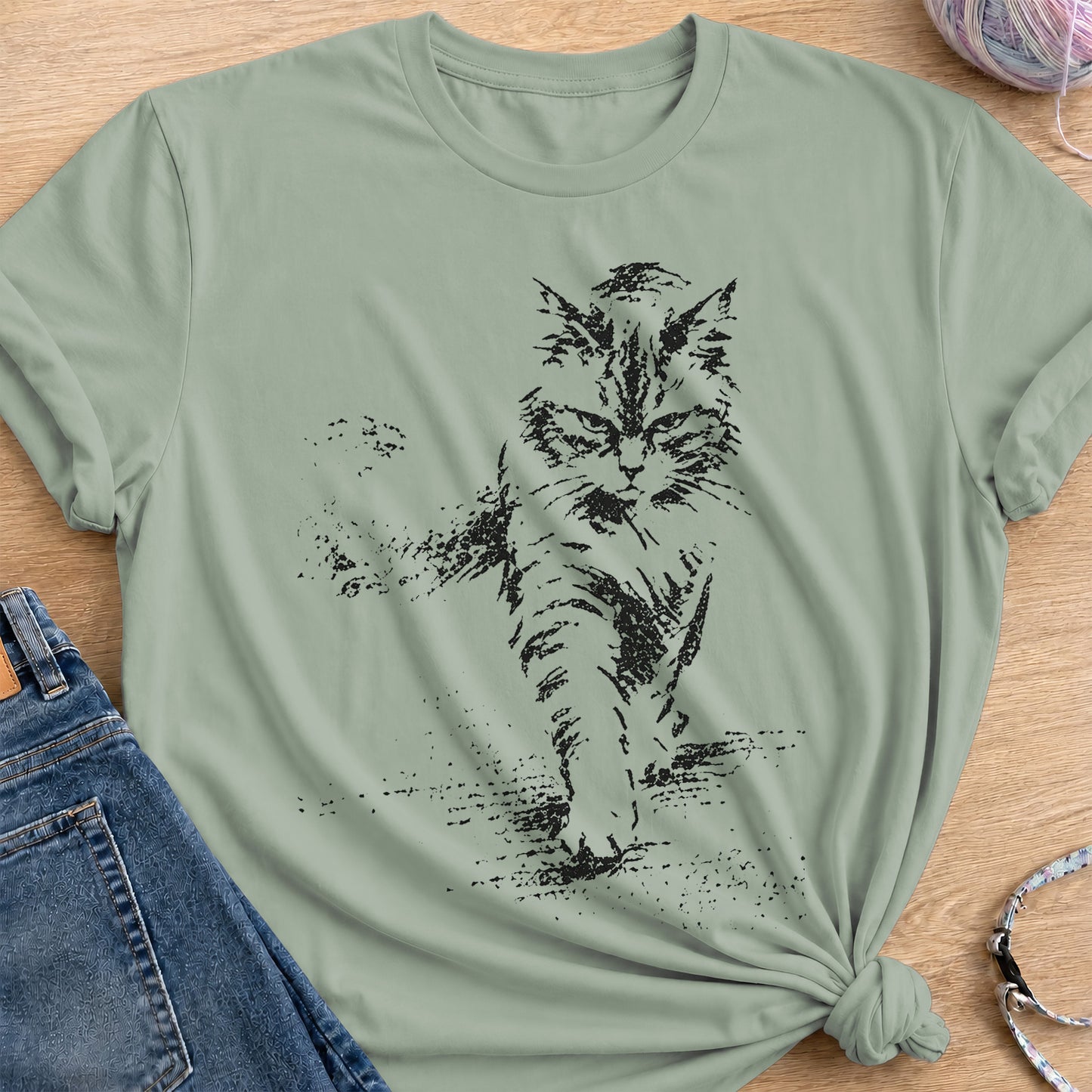 Soft Steps T-Shirt — Sage