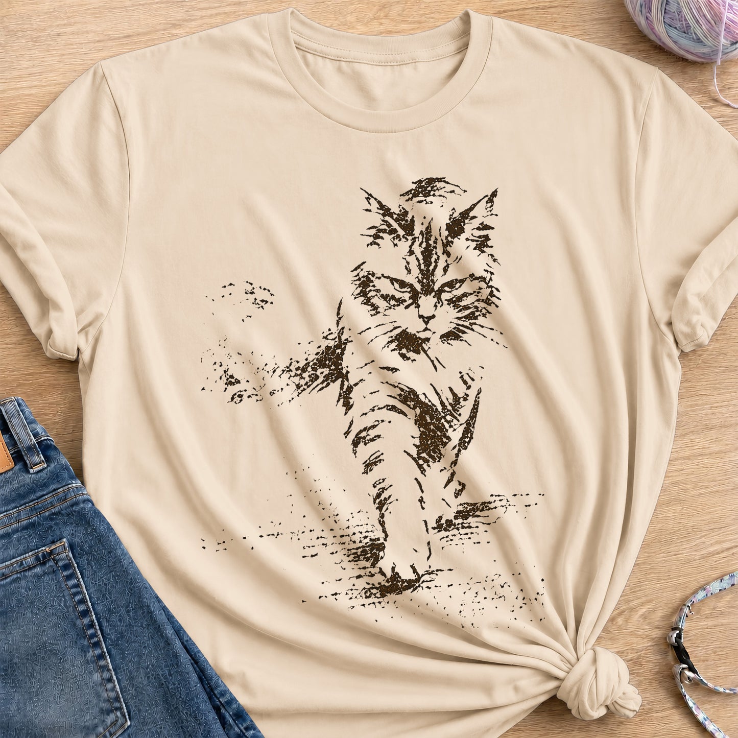 Soft Steps T-Shirt — Sand