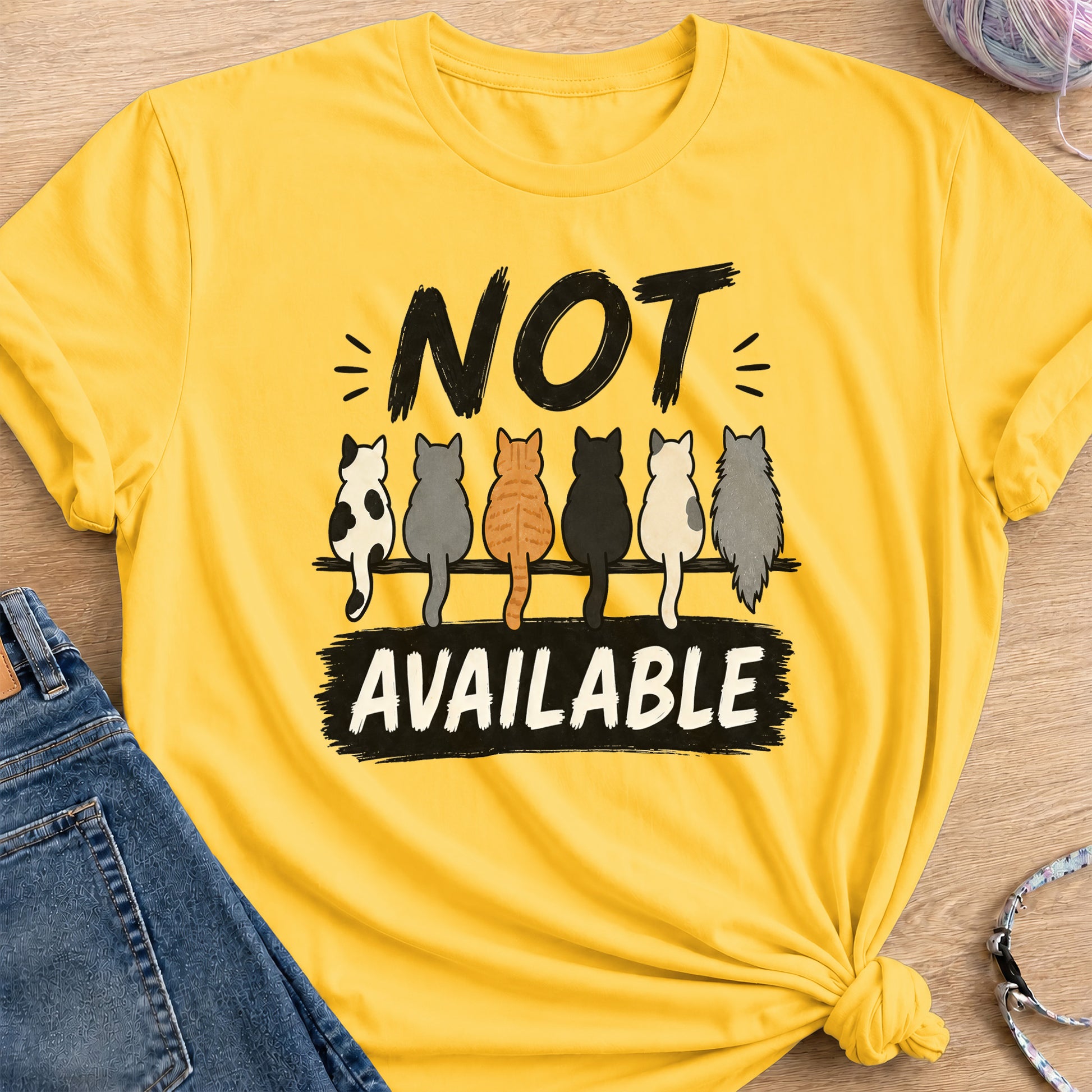Not Available T-Shirt — Daisy