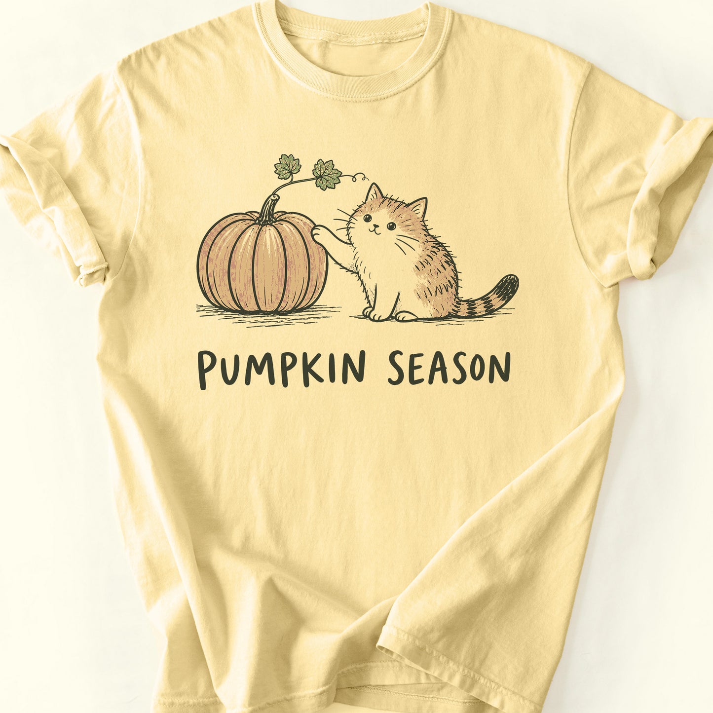 Pumpkin Season T-Shirt — Butter