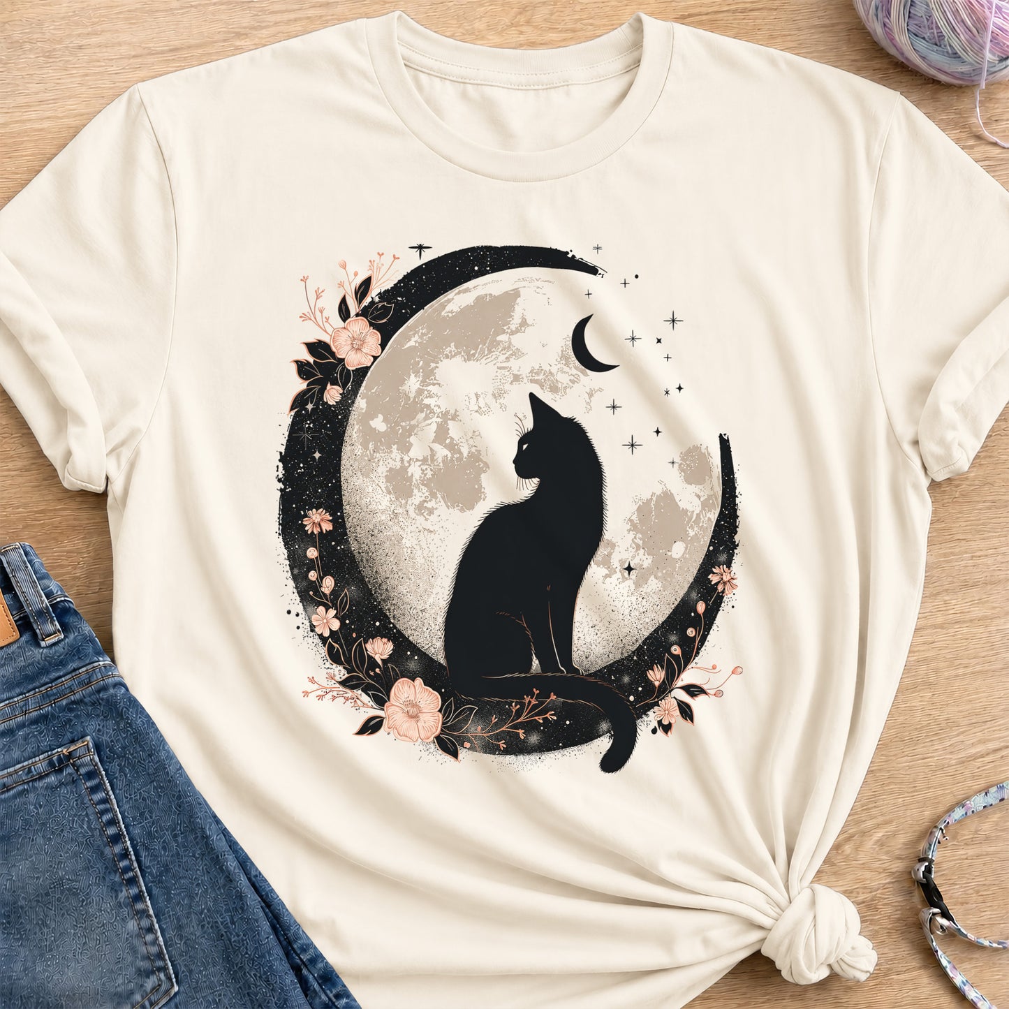 Moon Guardian T-Shirt — Natural