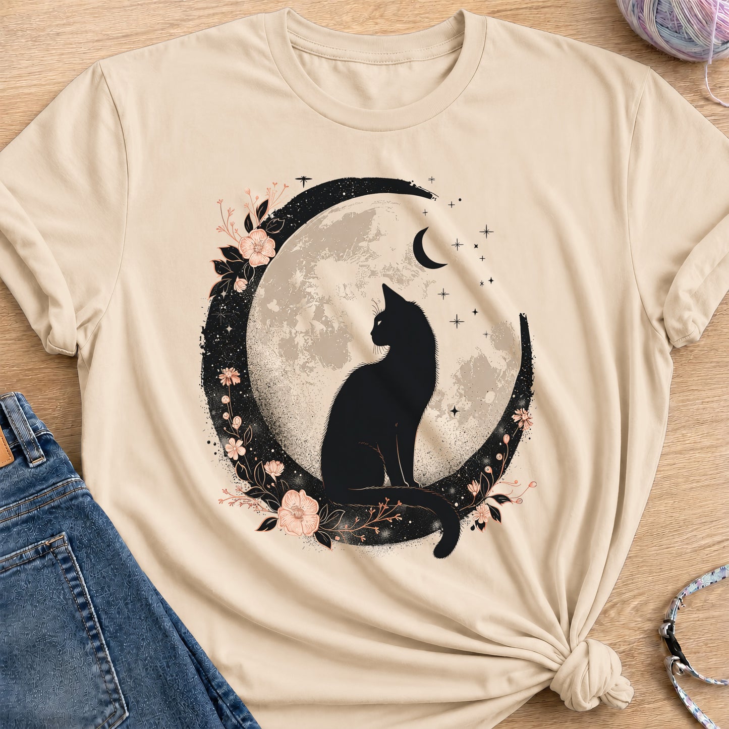 Moon Guardian T-Shirt — Sand