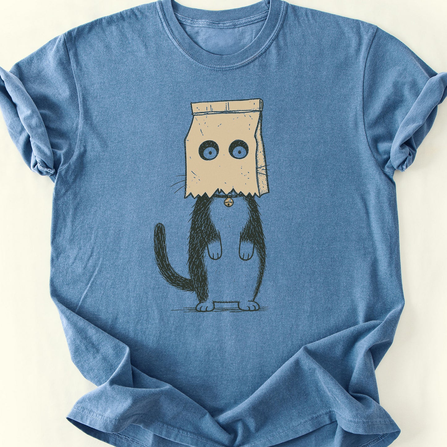 Baghead T-Shirt — Blue Jean