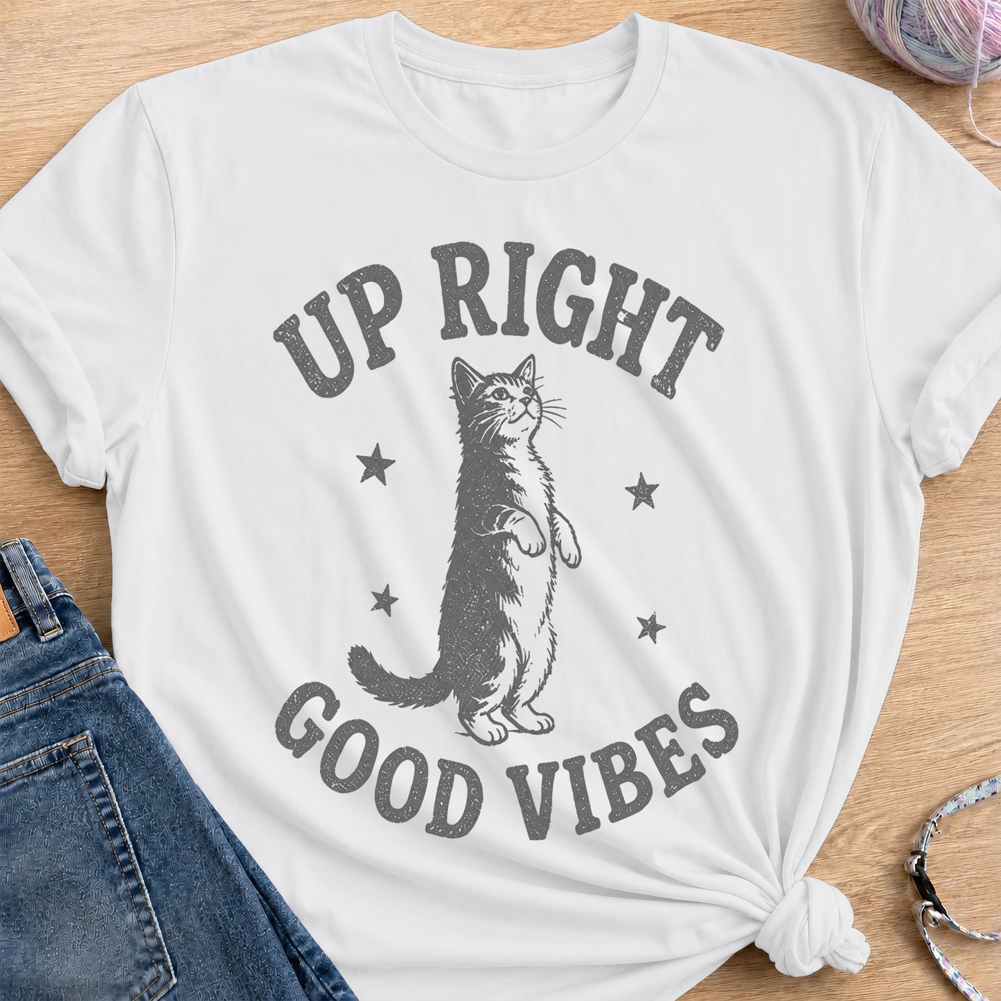Up Right T-Shirt — White