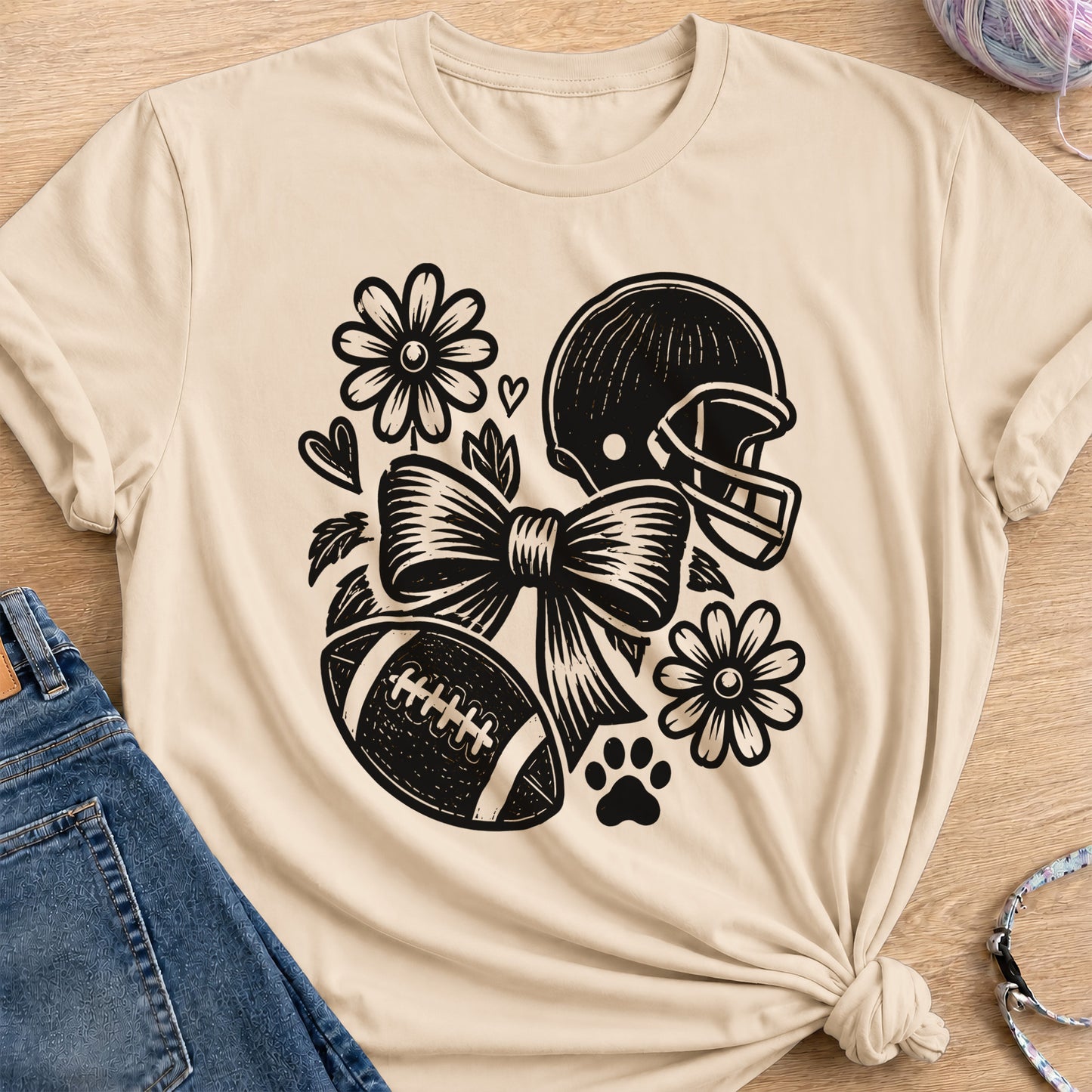 Game Day T-Shirt — Sand