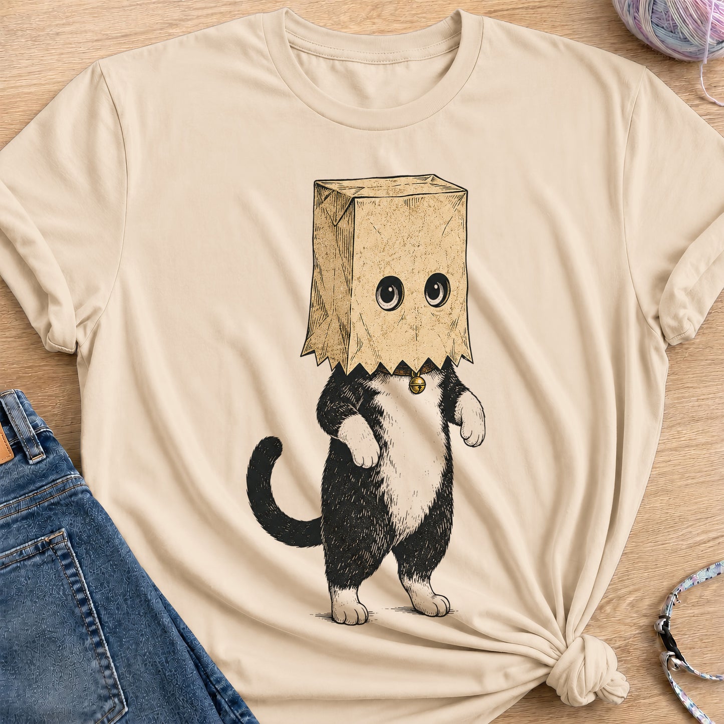 Baghead T-Shirt — Sand