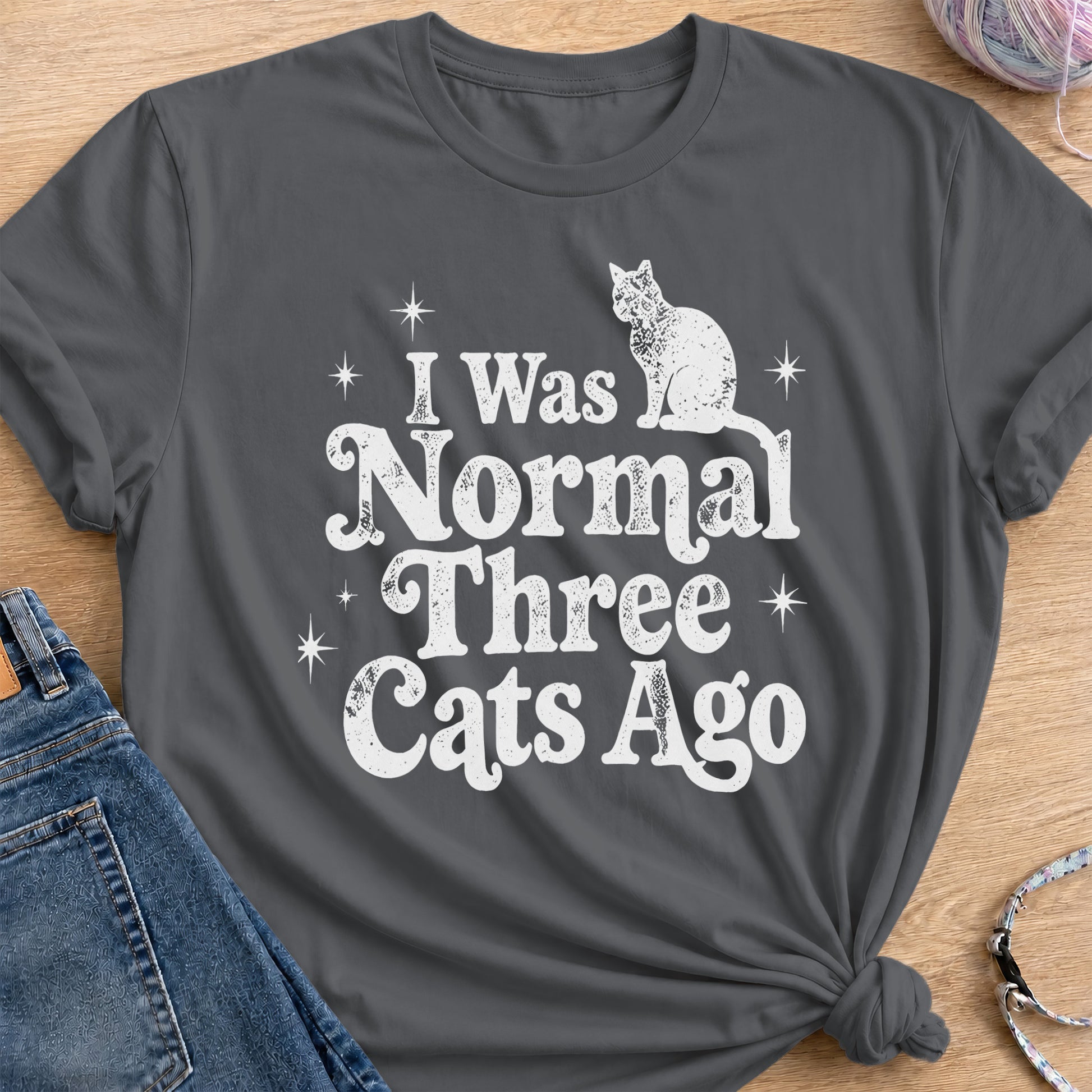 Once Normal T-Shirt — Charcoal