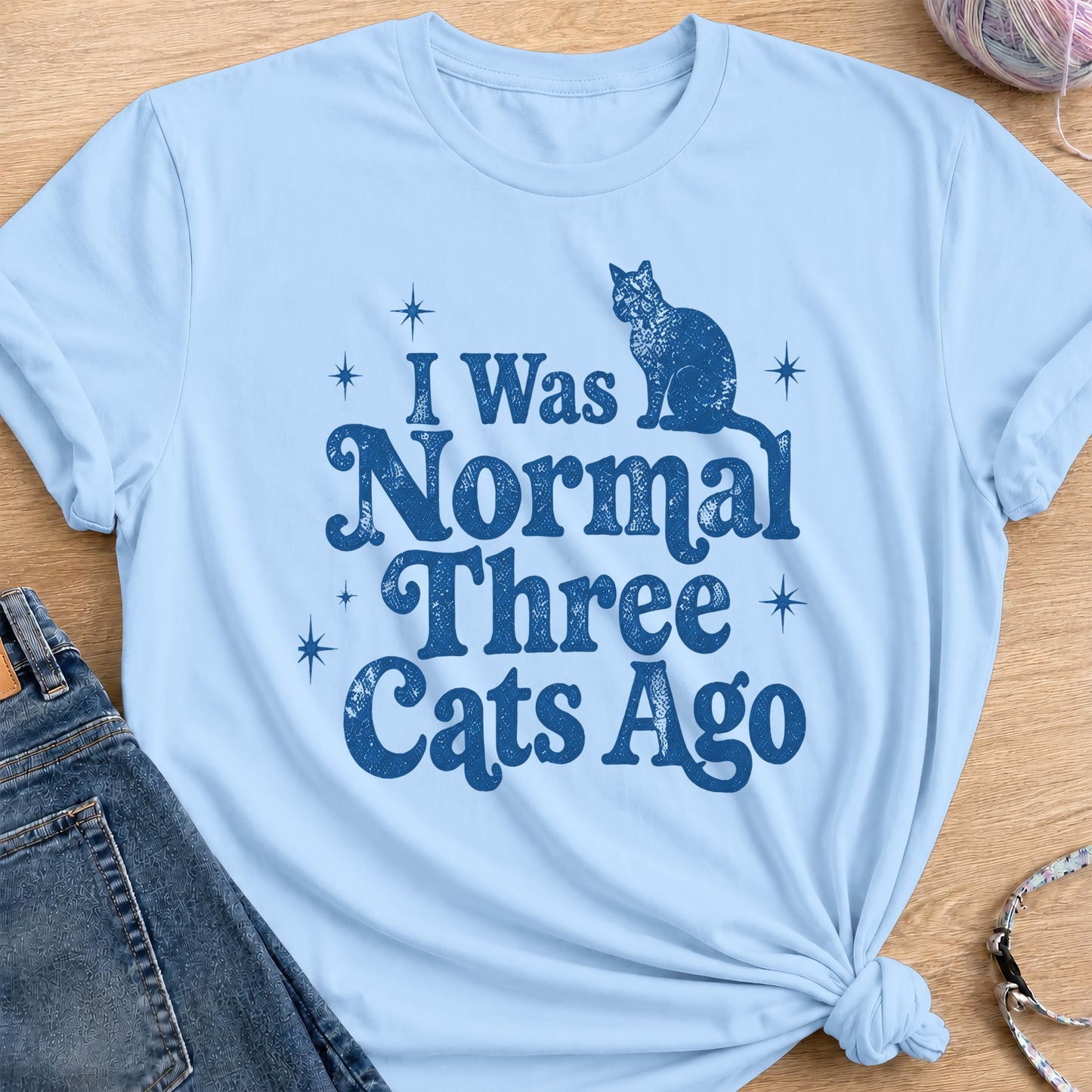 Once Normal T-Shirt — Light Blue