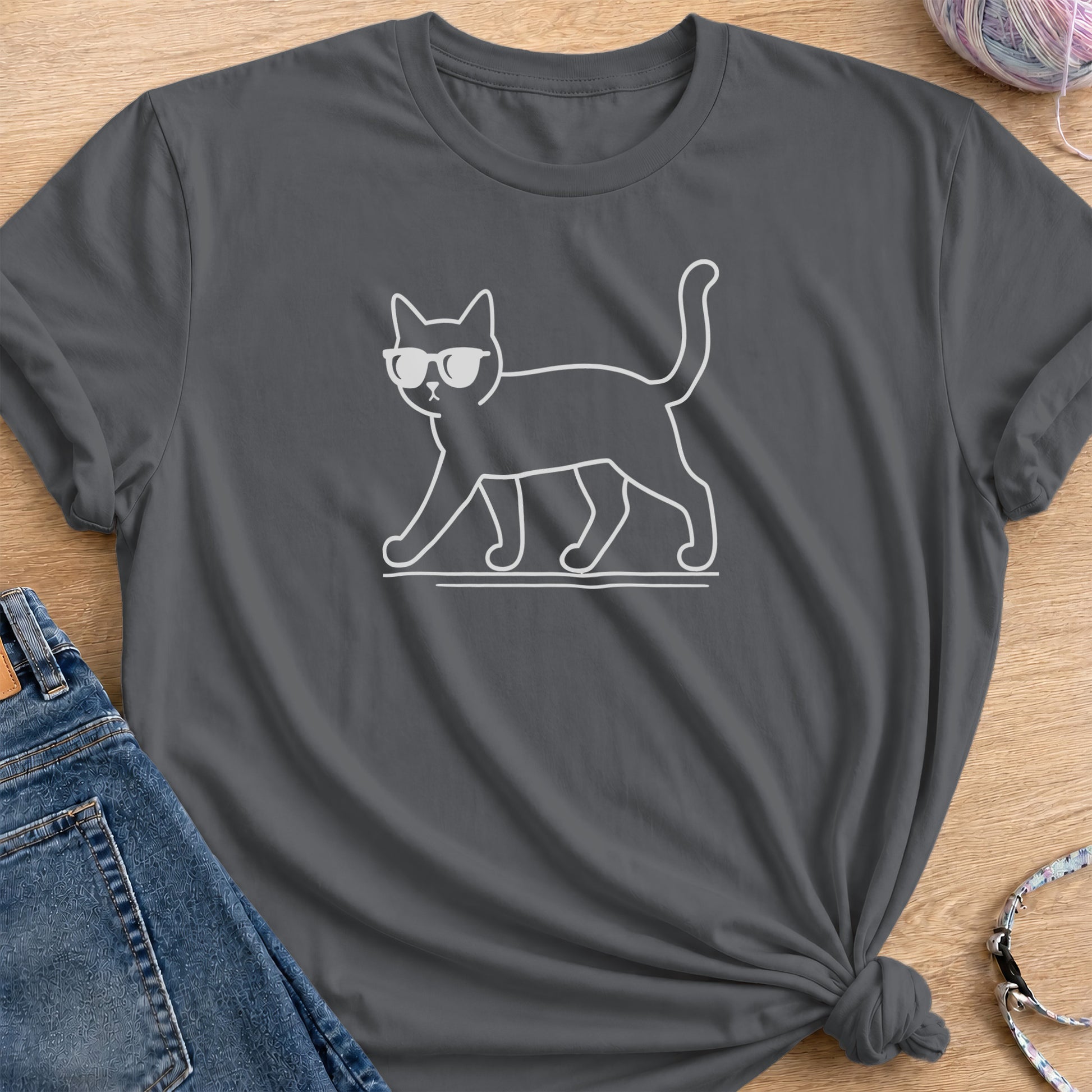 Sunglasses T-Shirt — Charcoal