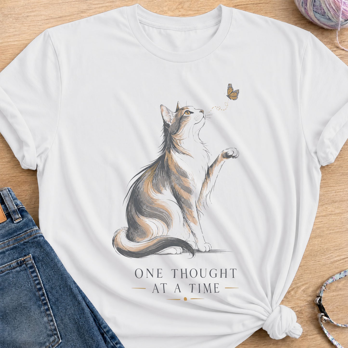 One Thought T-Shirt — White