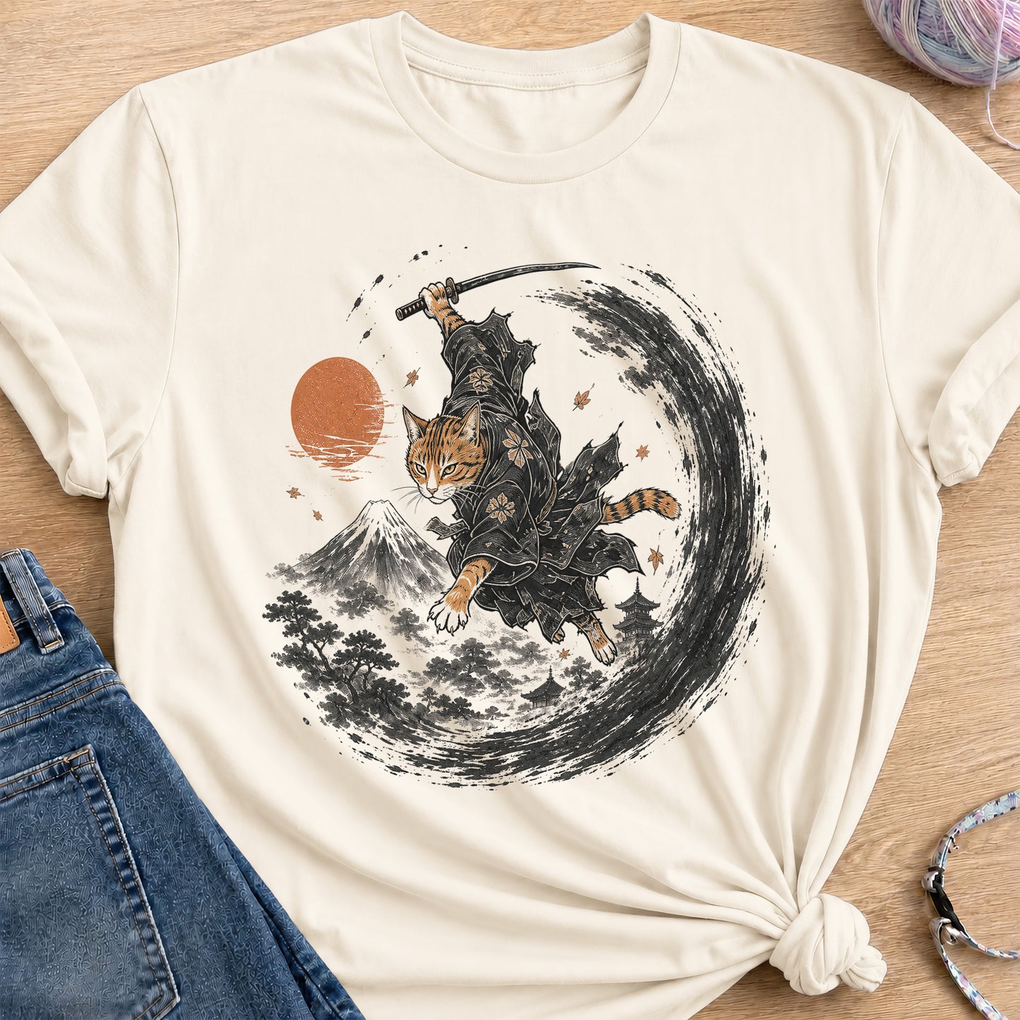 Deadpan Bushi T-Shirt — Natural
