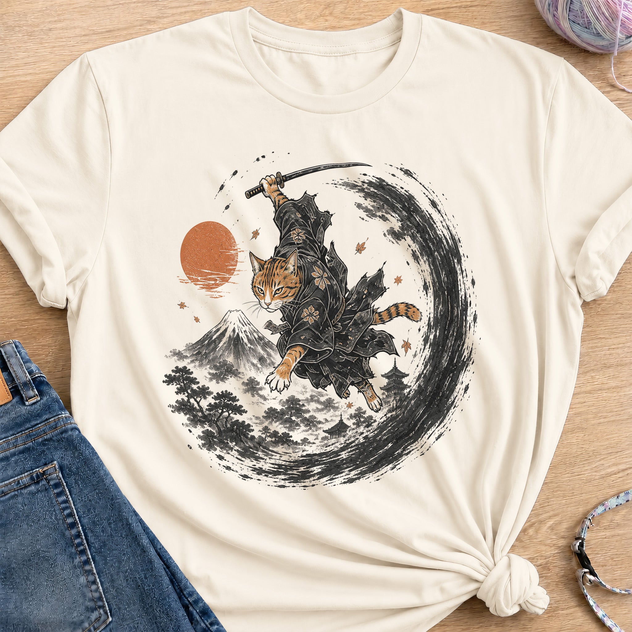 Deadpan Bushi T-Shirt — Natural