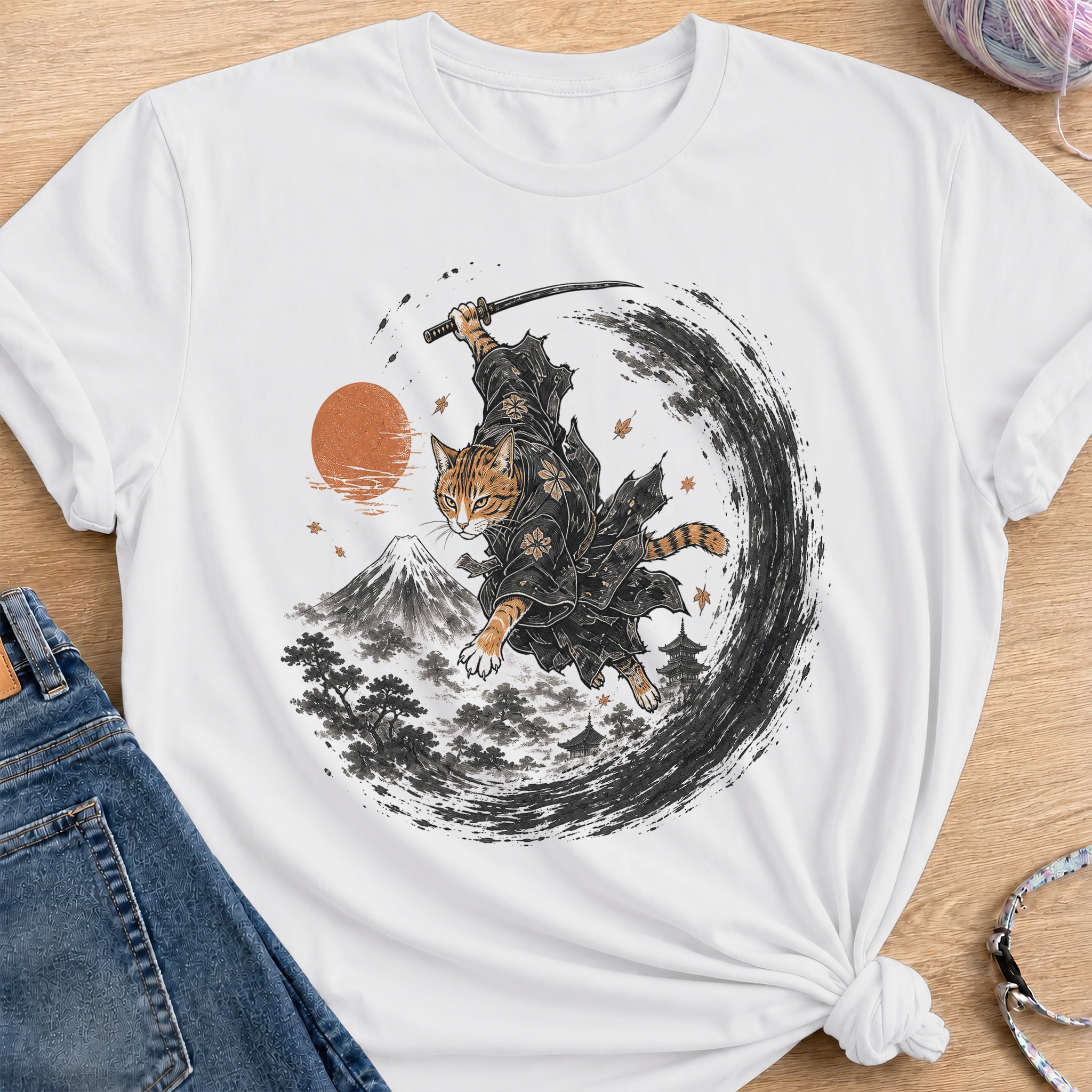 Deadpan Bushi T-Shirt — White