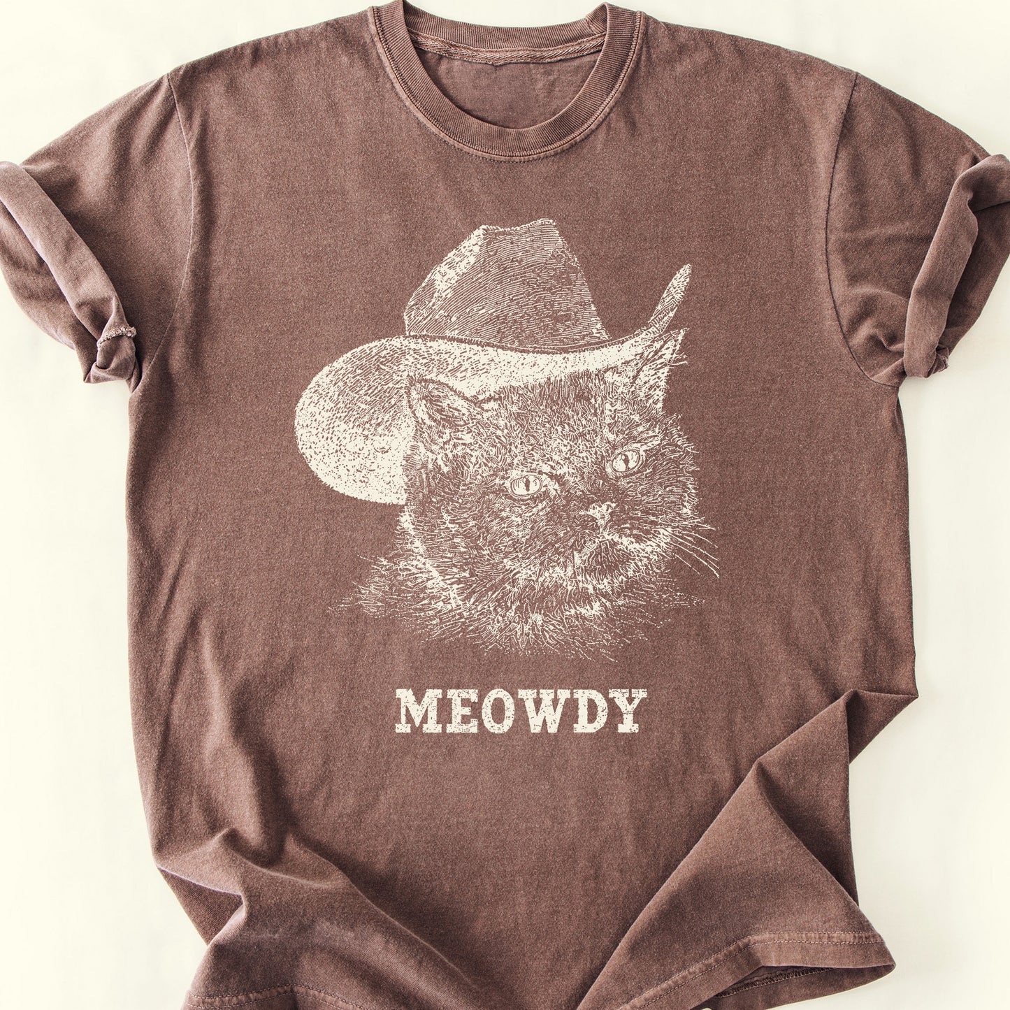 Meowdy T-Shirt — Espresso