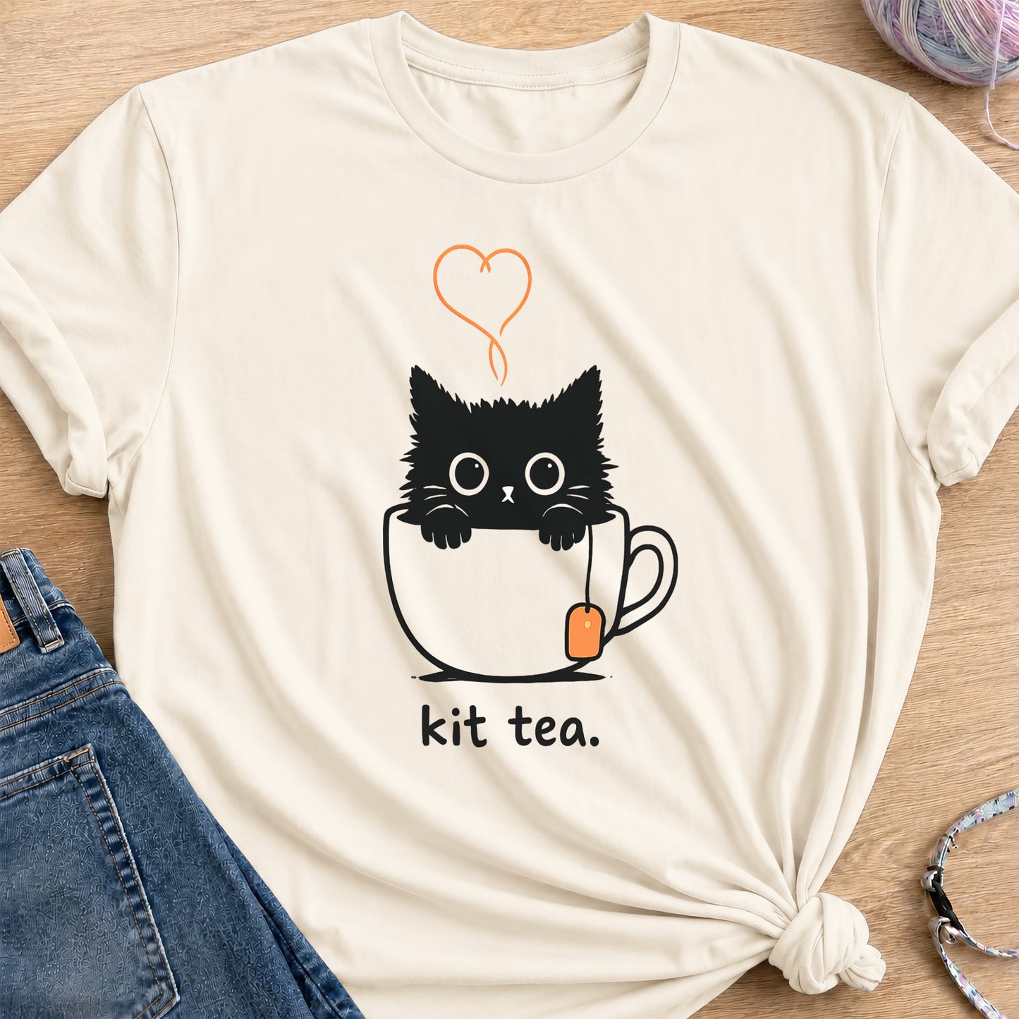 Kit Tea T-Shirt — Natural