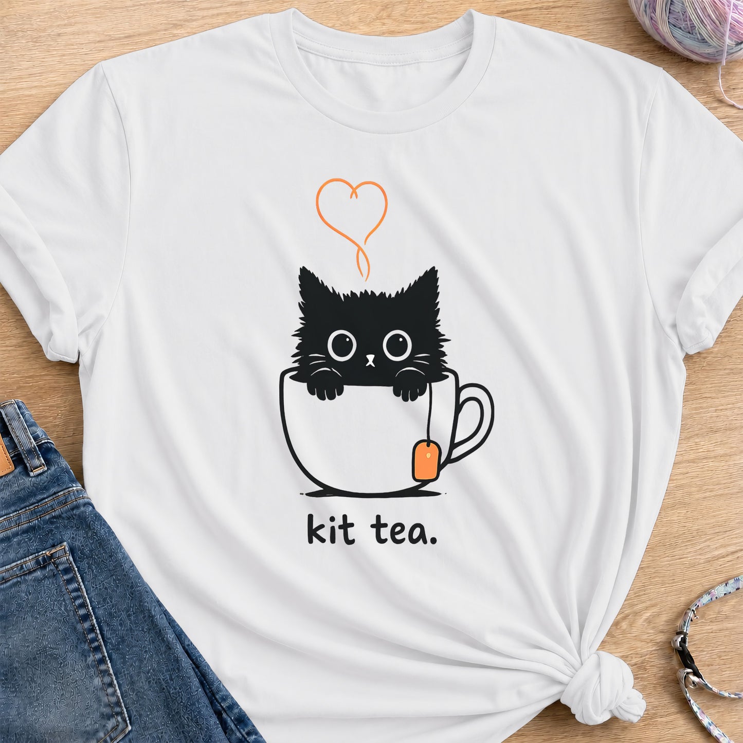 Kit Tea T-Shirt — White