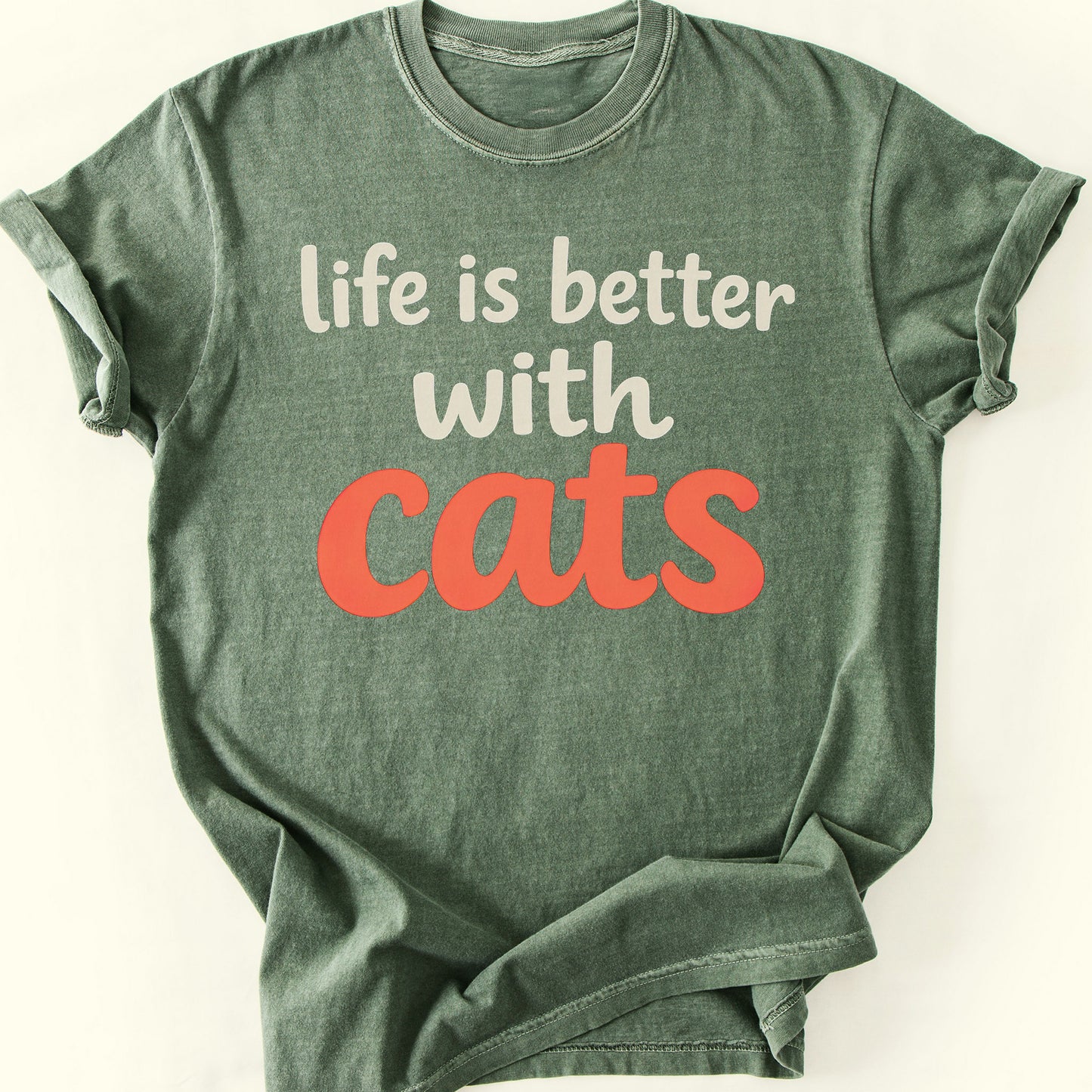 Better Life T-Shirt — Moss